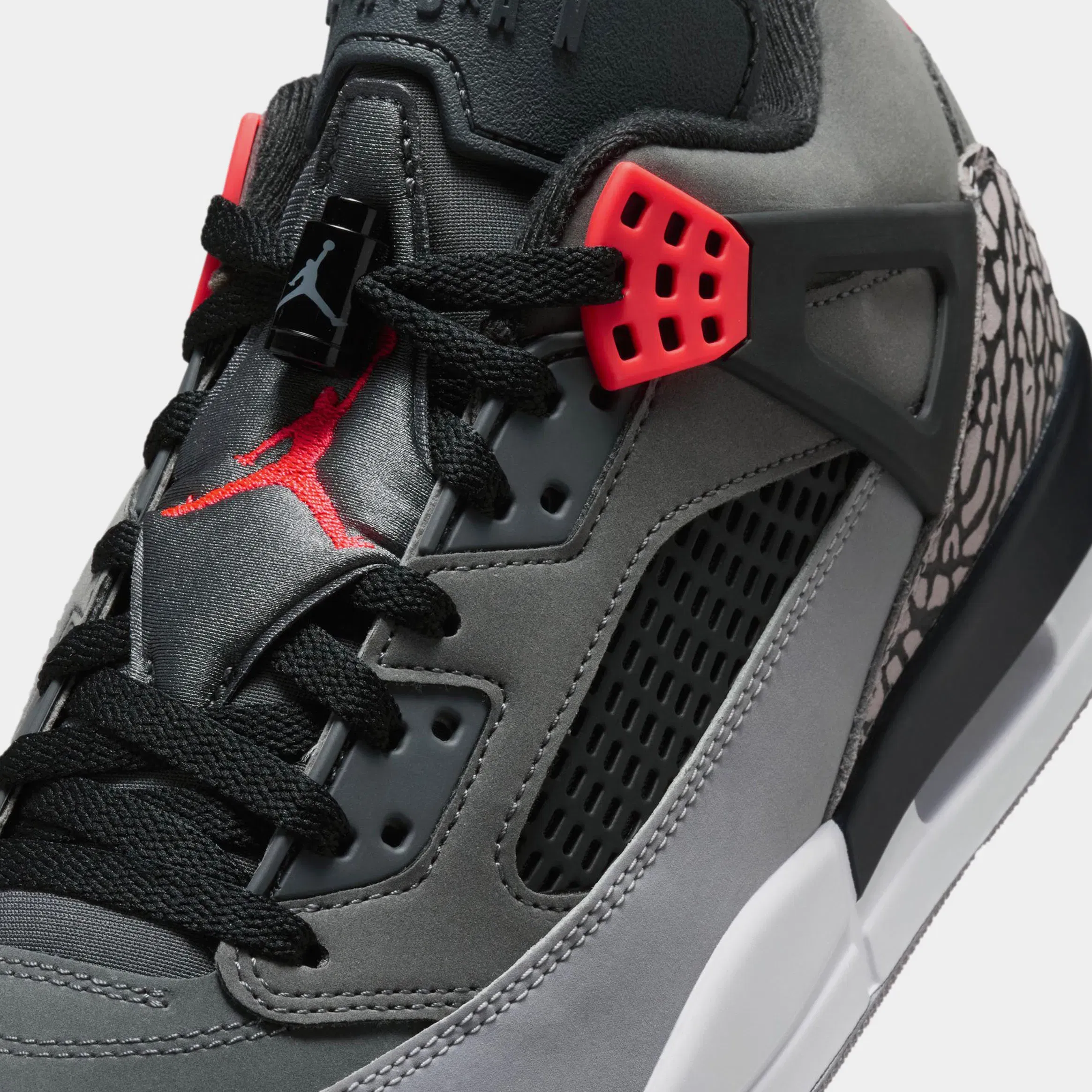 Air Jordan Spizike Low Infrared Mens Basketball Shoes (Dark Grey/Infrared/Black)