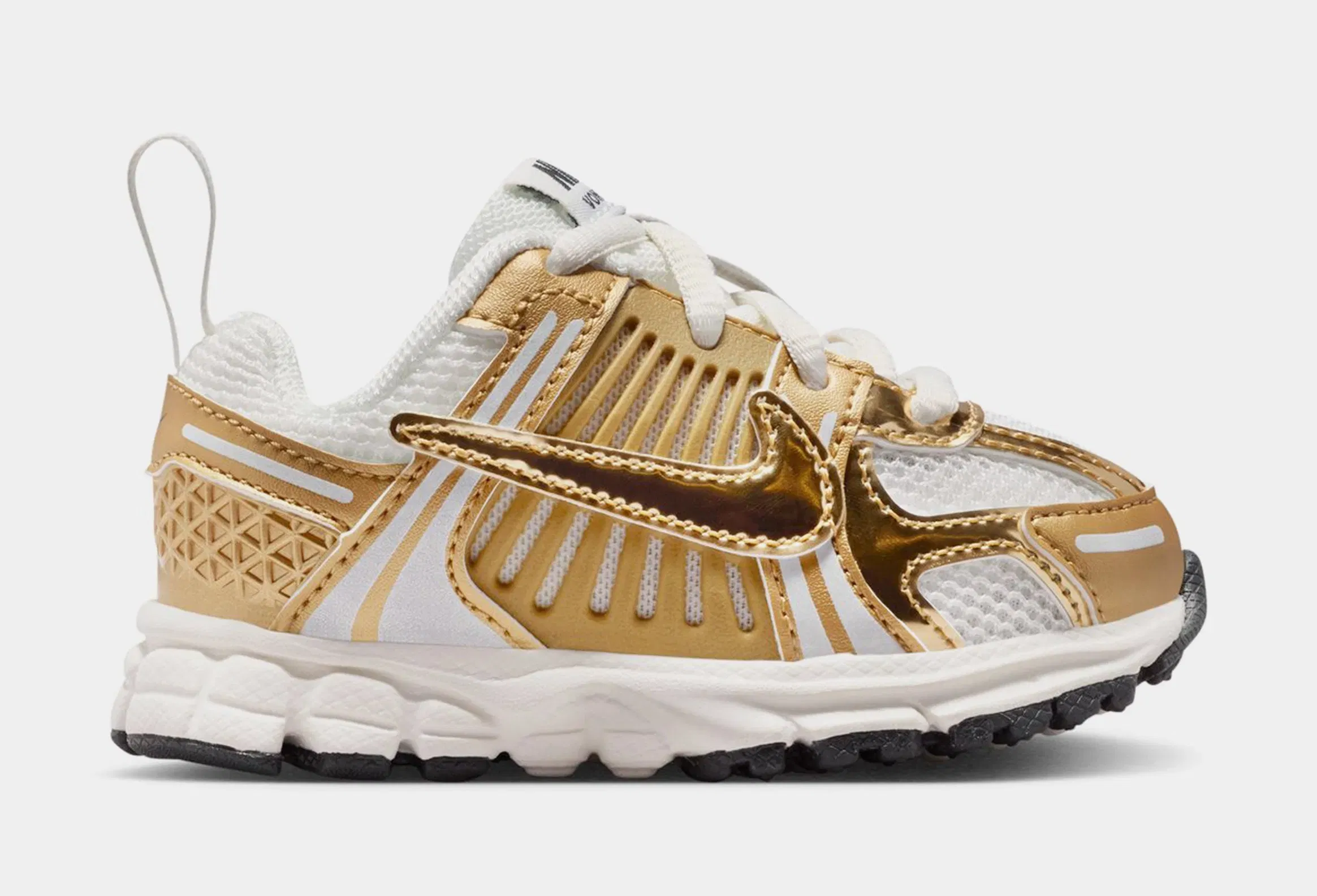 Nike Vomero 5 Infant Toddler Running Shoes (Sail/Anthracite/Photon Dust/Metallic Gold)