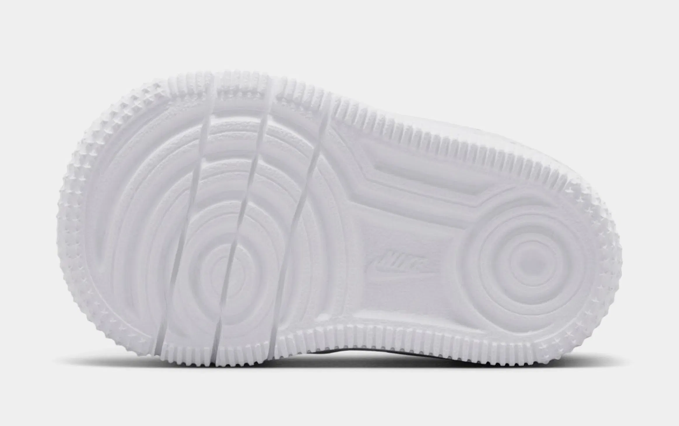 Nike Air Force 1 Low Patent Leather Infant Toddler Lifestyle Shoes (White)
