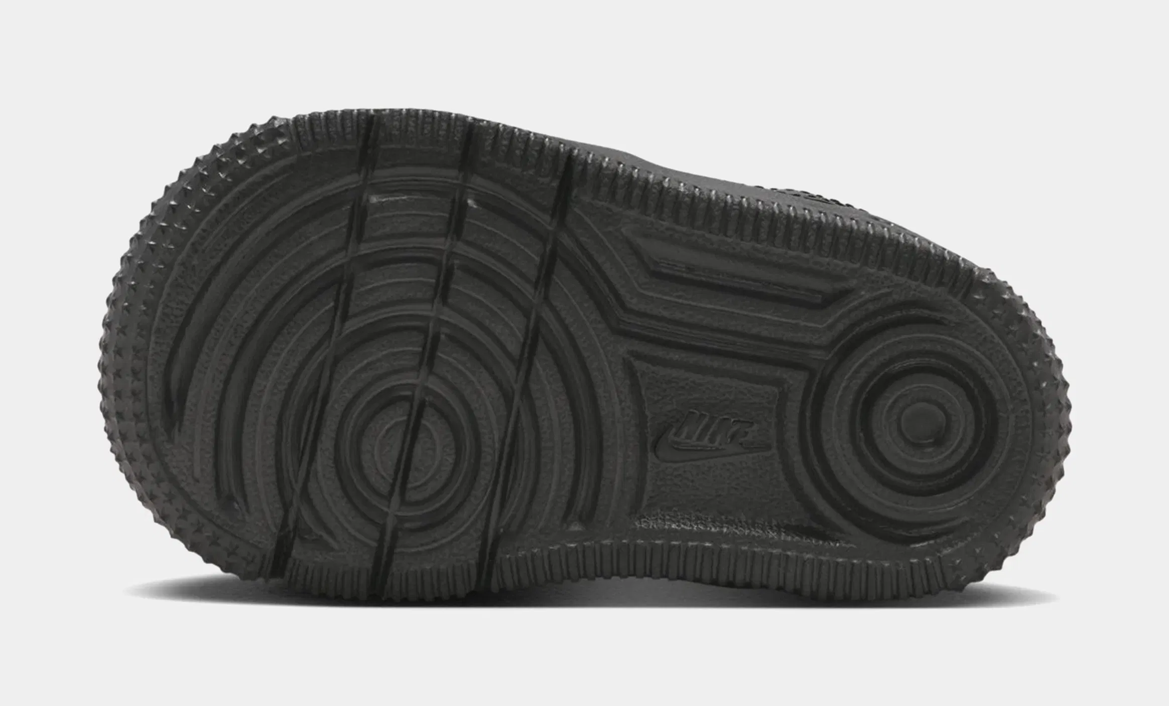 Nike Air Force 1 Low Patent Leather Infant Toddler Lifestyle Shoes (Black)