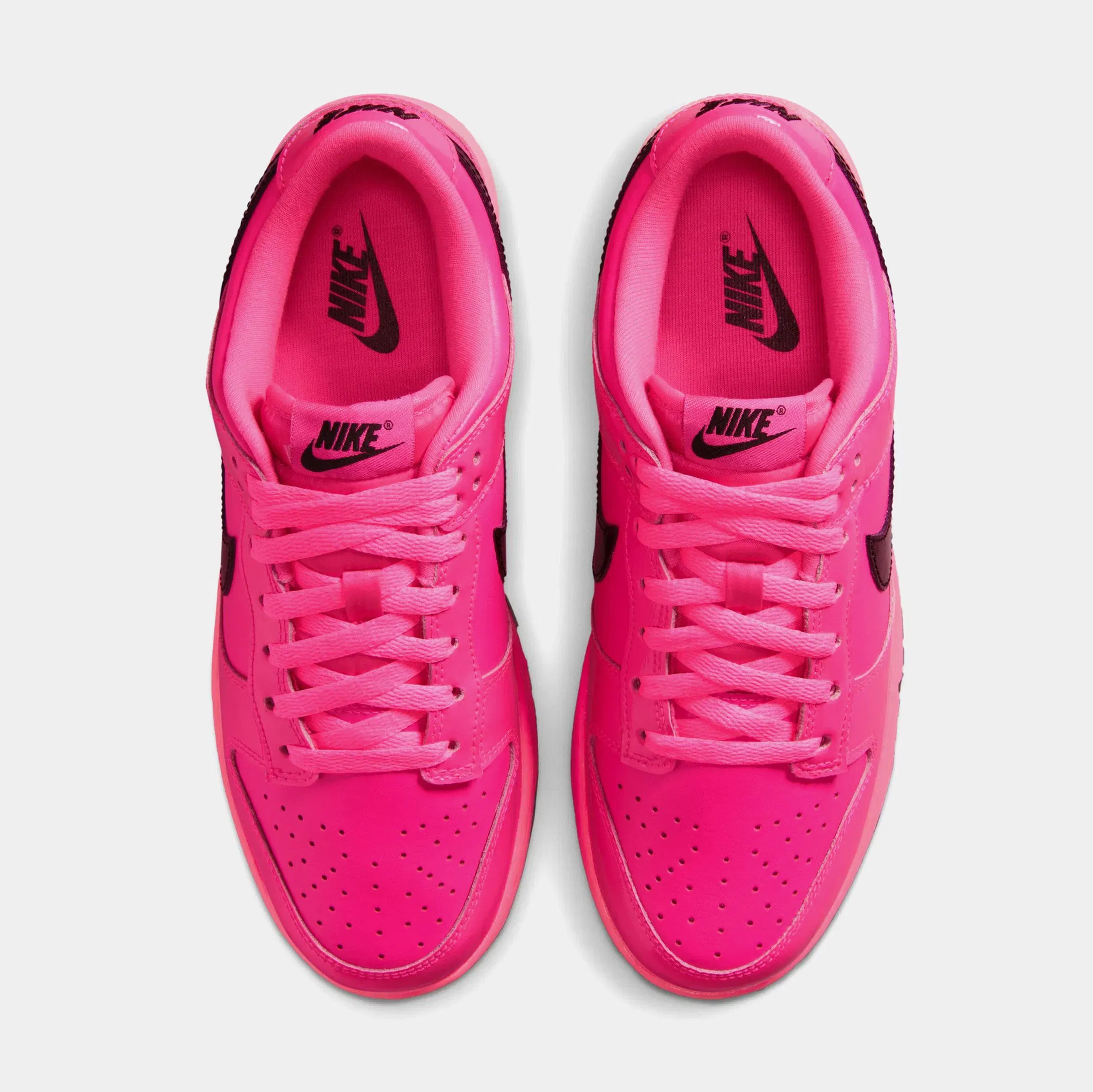 Nike Dunk Low Pink Blast Womens Lifestyle Shoes (Pink Blast/Black)