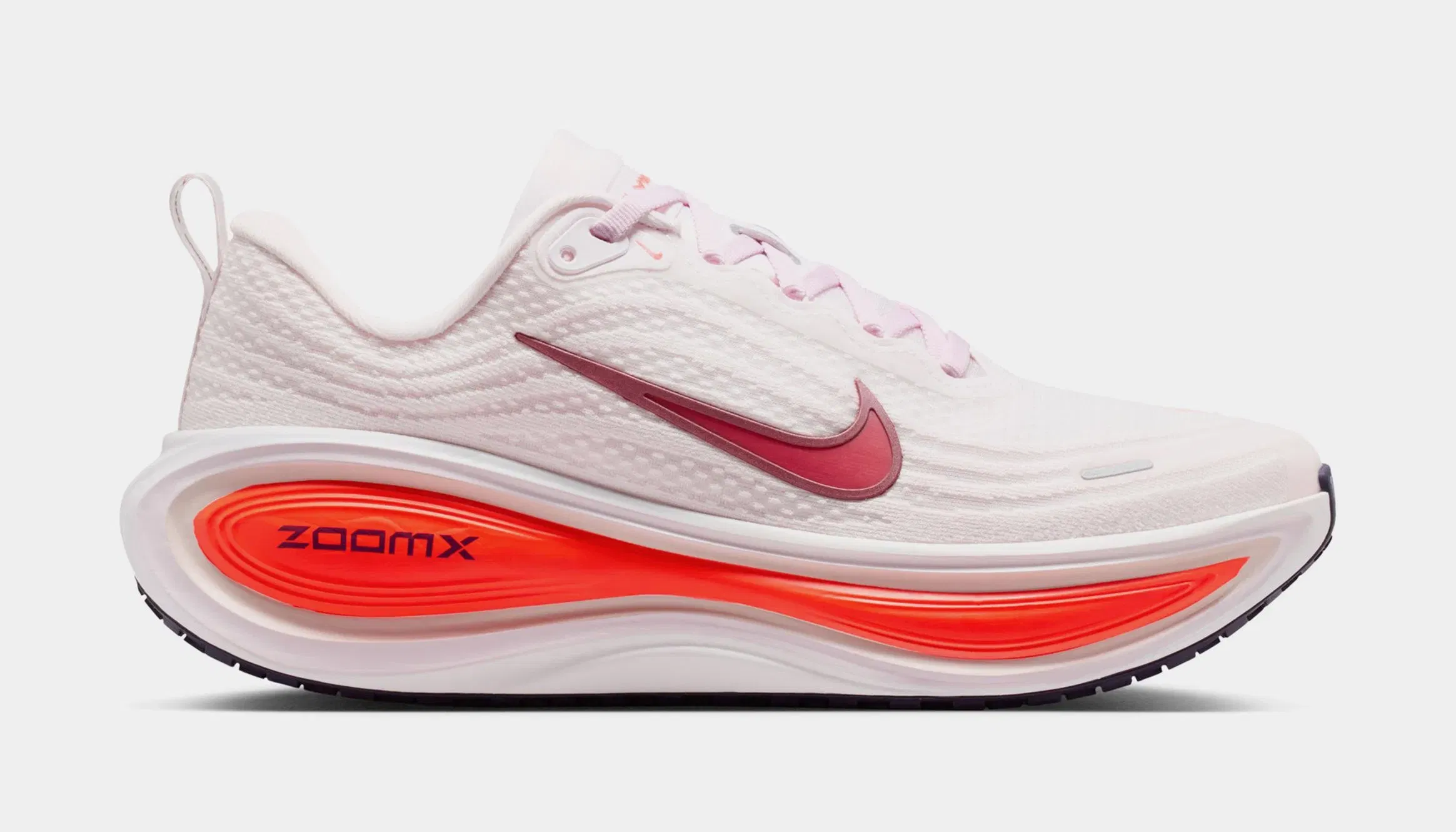 Nike Vomero Plus Womens Running Shoes (Pearl Pink/Team Crimson)