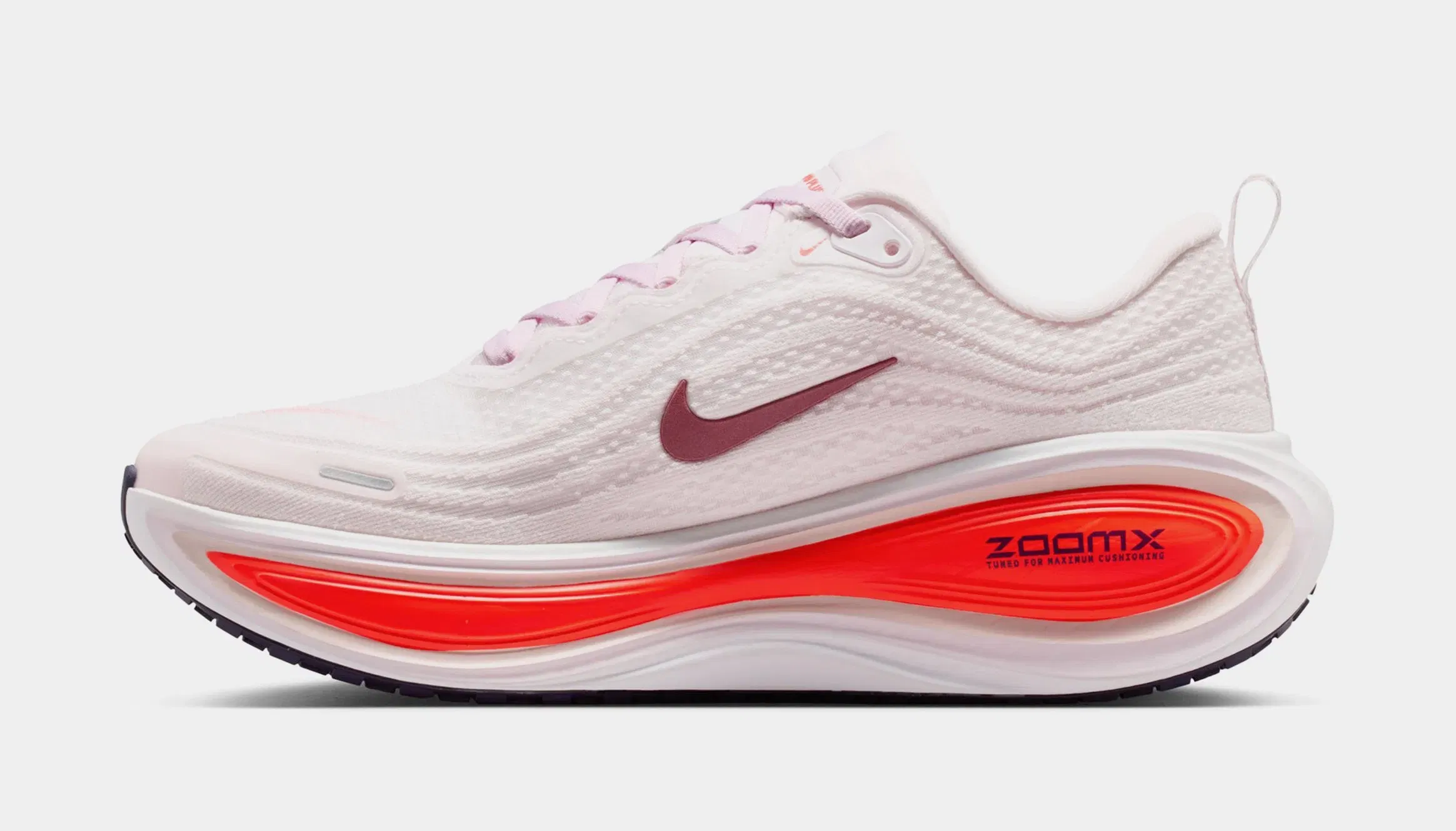 Nike Vomero Plus Womens Running Shoes (Pearl Pink/Team Crimson)