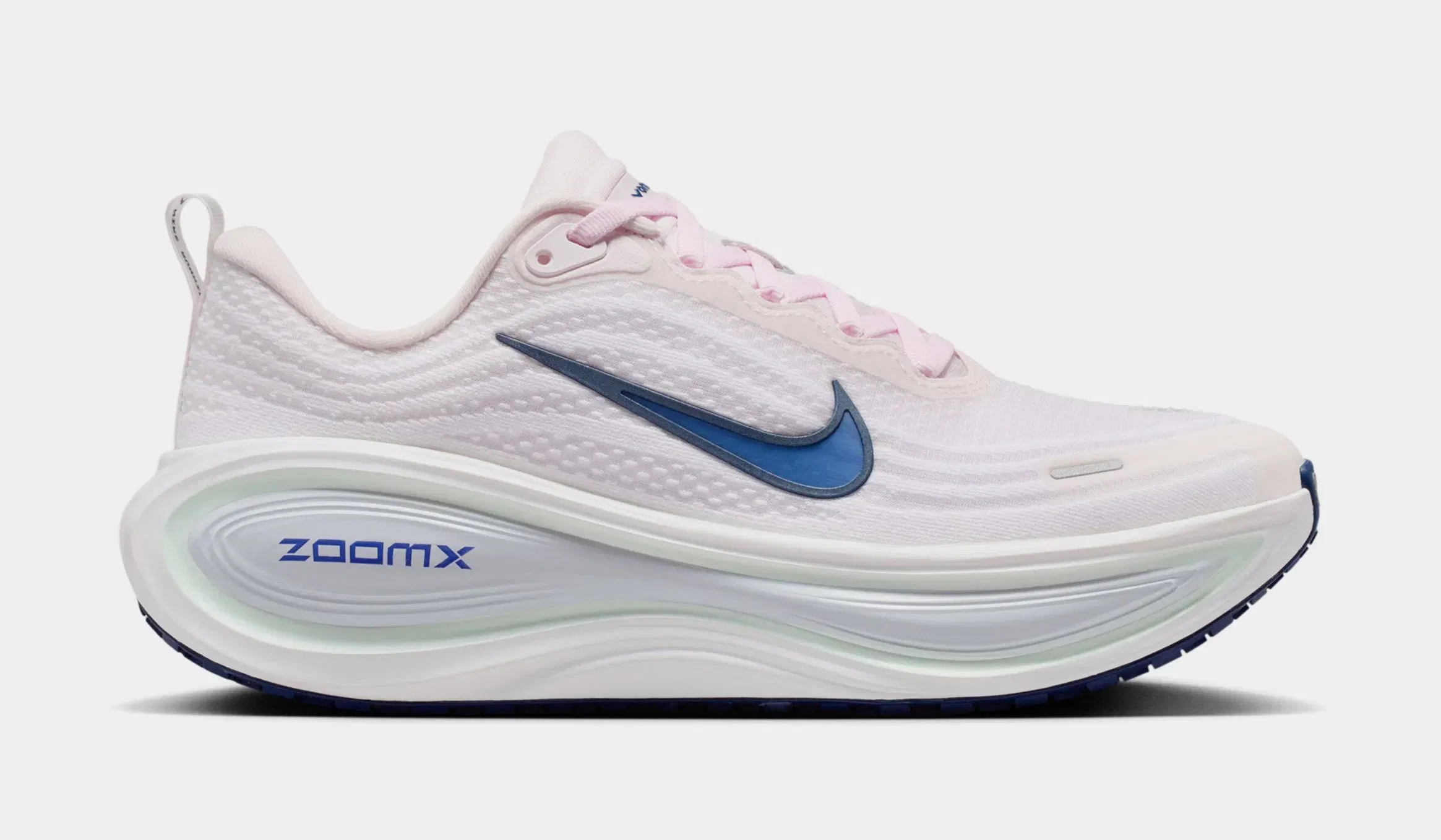 Nike Vomero Plus Womens Running Shoes (Summit White/Off Noir/Metallic Silver/Summit White)