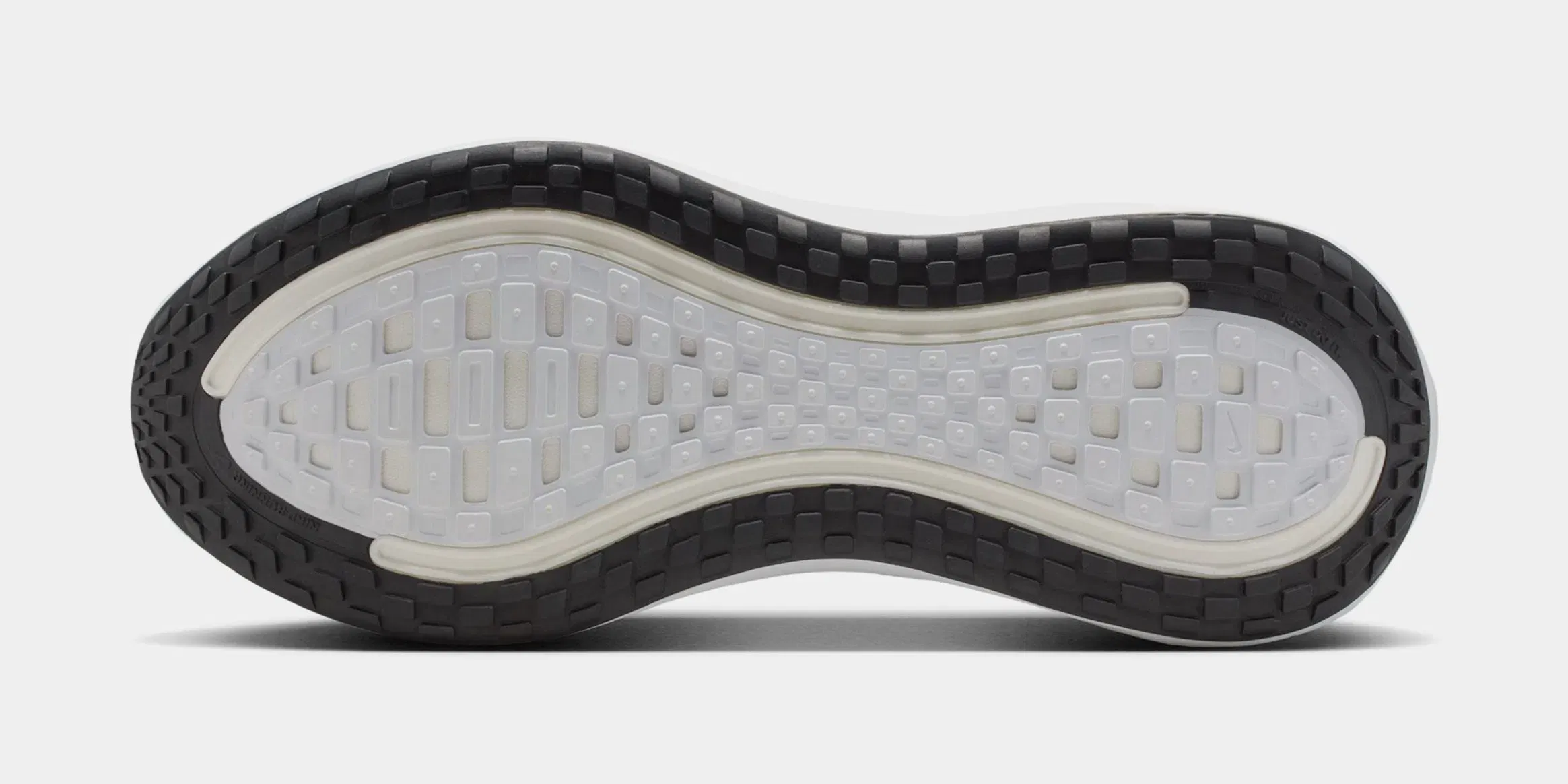 Nike Vomero PLus Mens Running Shoes (White/Dark Smoke Grey/Metallic Dark Grey/Black)