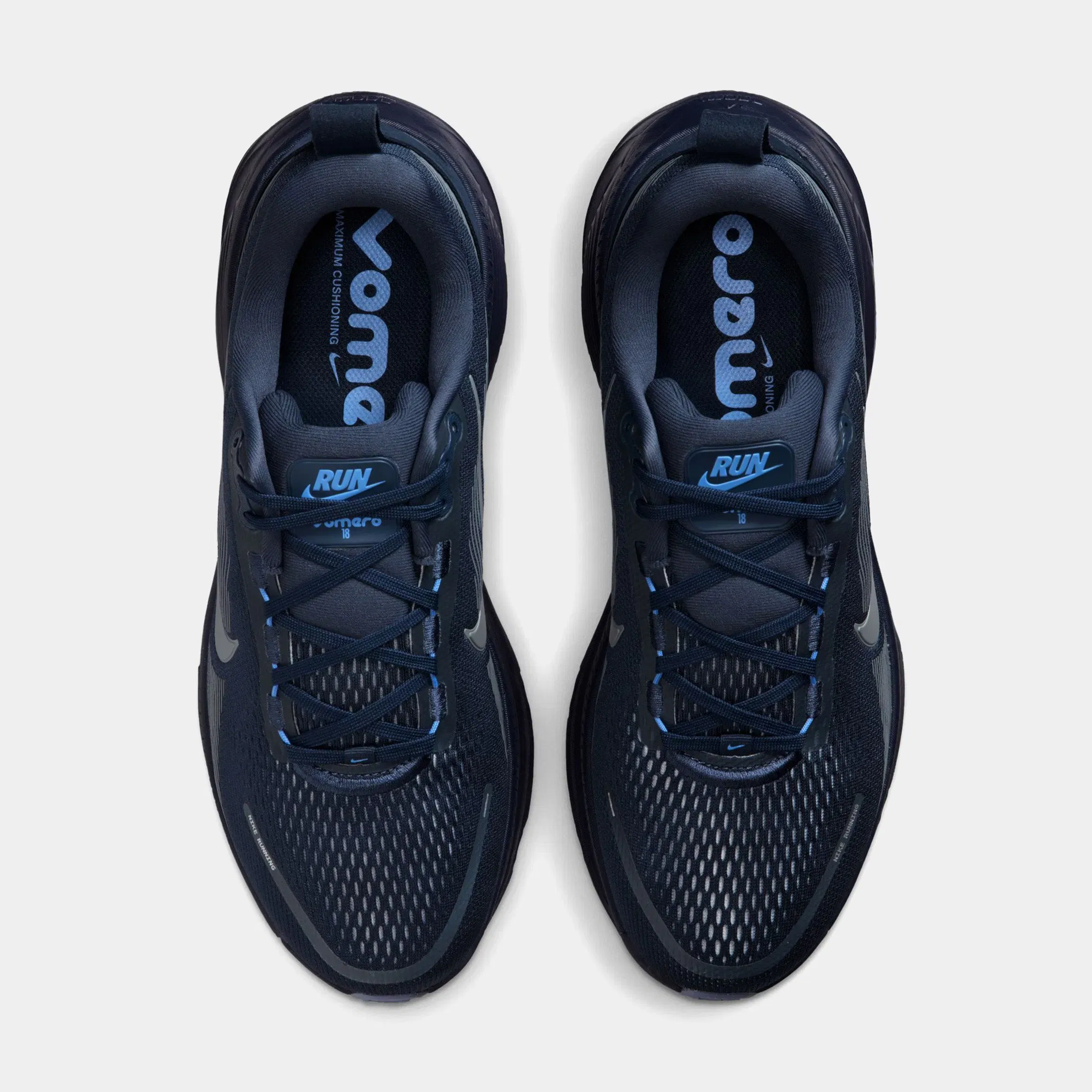 Nike Vomero 18 Mens Running Shoes (Thunder Blue/Cool Grey/Obsidian)
