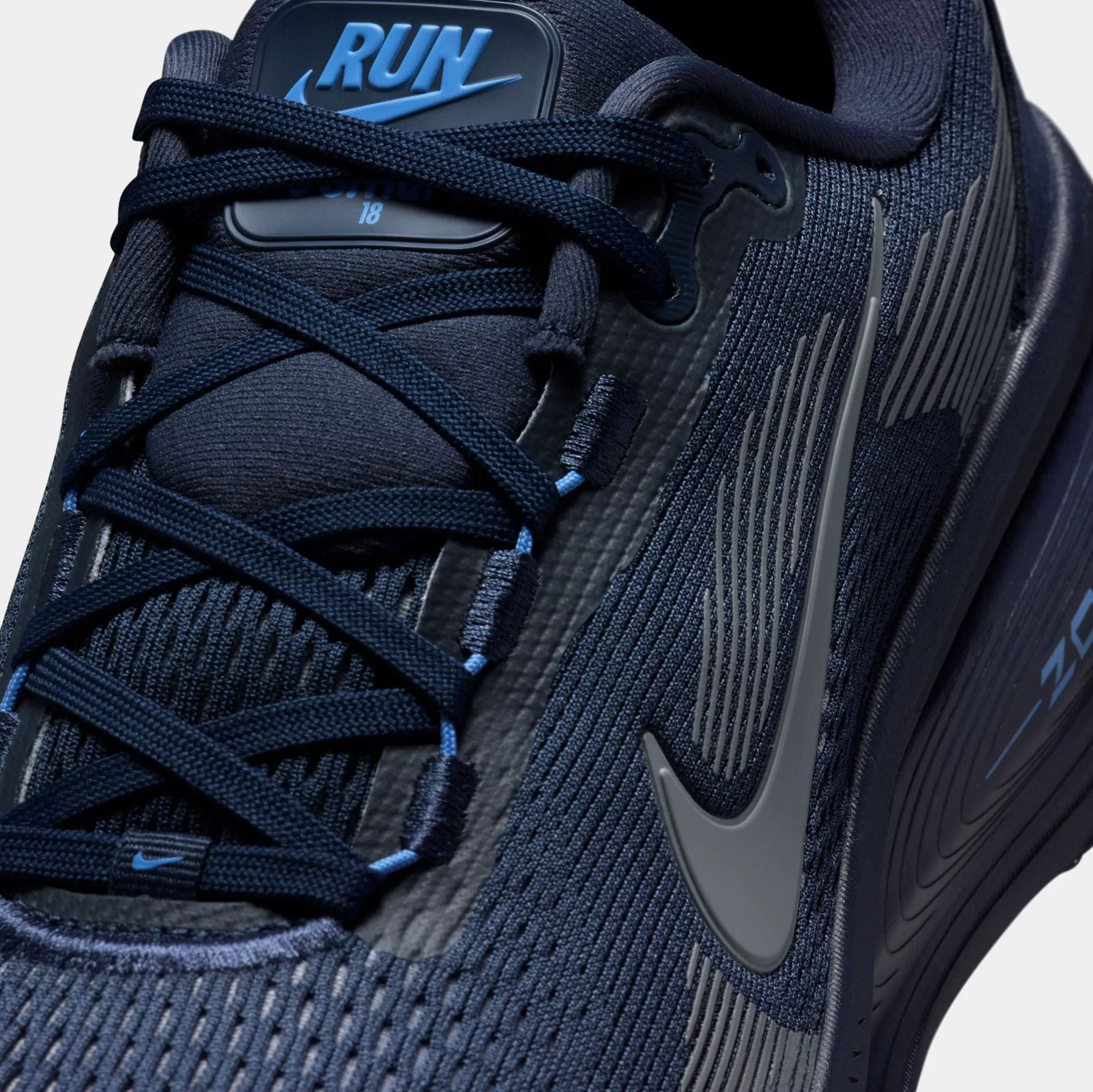 Nike Vomero 18 Mens Running Shoes (Thunder Blue/Cool Grey/Obsidian)