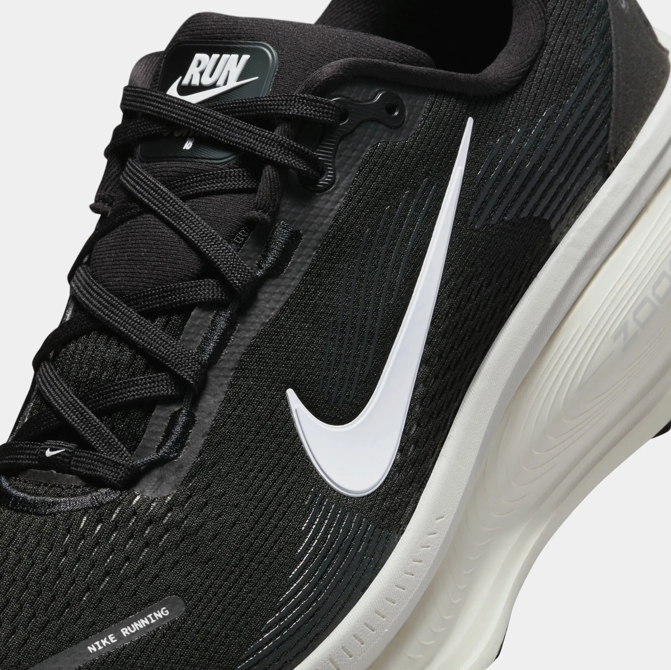 Nike Vomero 18 Mens Running Shoes (Black/Coconut Milk/Light Iron Ore/Summit White)