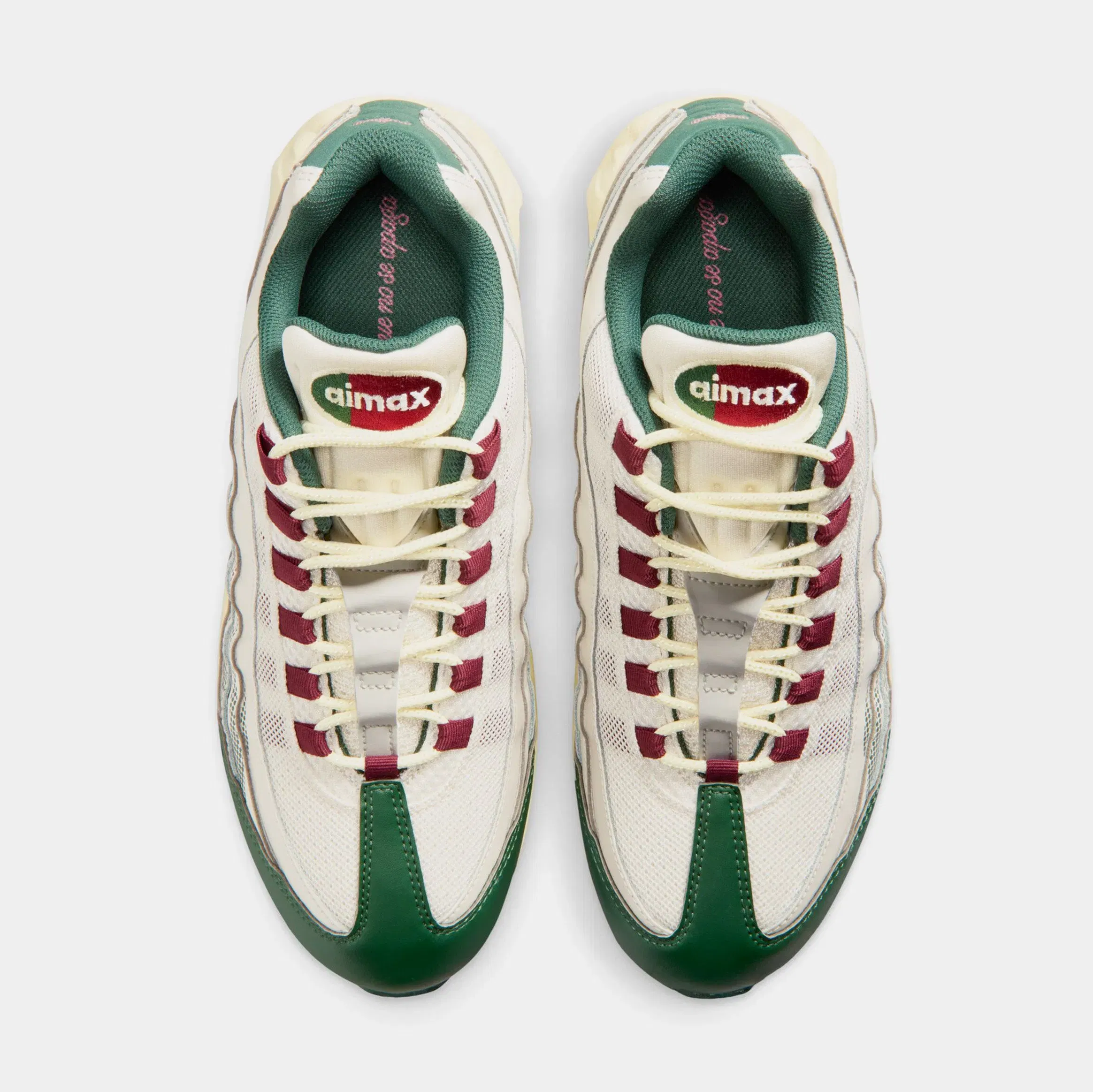 Nike Air Max 95 Big Bubble SE Mexico Mens Running Shoes (Phantom/Fir/Alabaster/Team Red)
