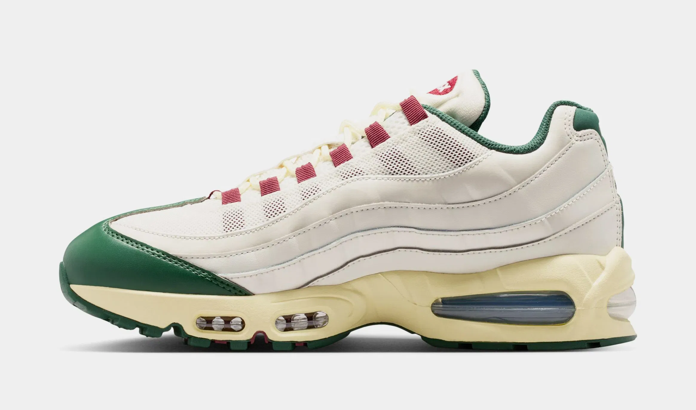 Nike Air Max 95 Big Bubble SE Mexico Mens Running Shoes (Phantom/Fir/Alabaster/Team Red)