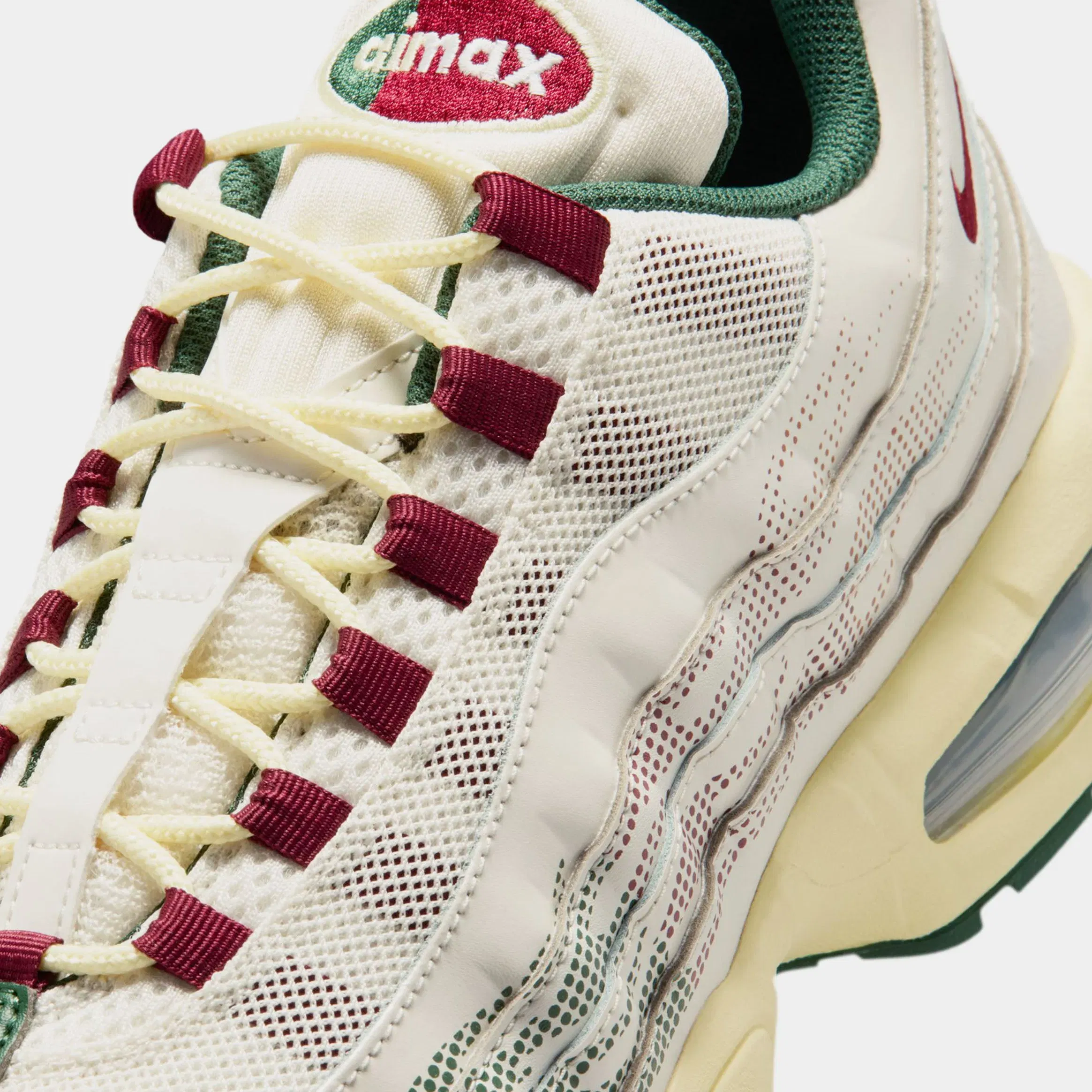 Nike Air Max 95 Big Bubble SE Mexico Mens Running Shoes (Phantom/Fir/Alabaster/Team Red)