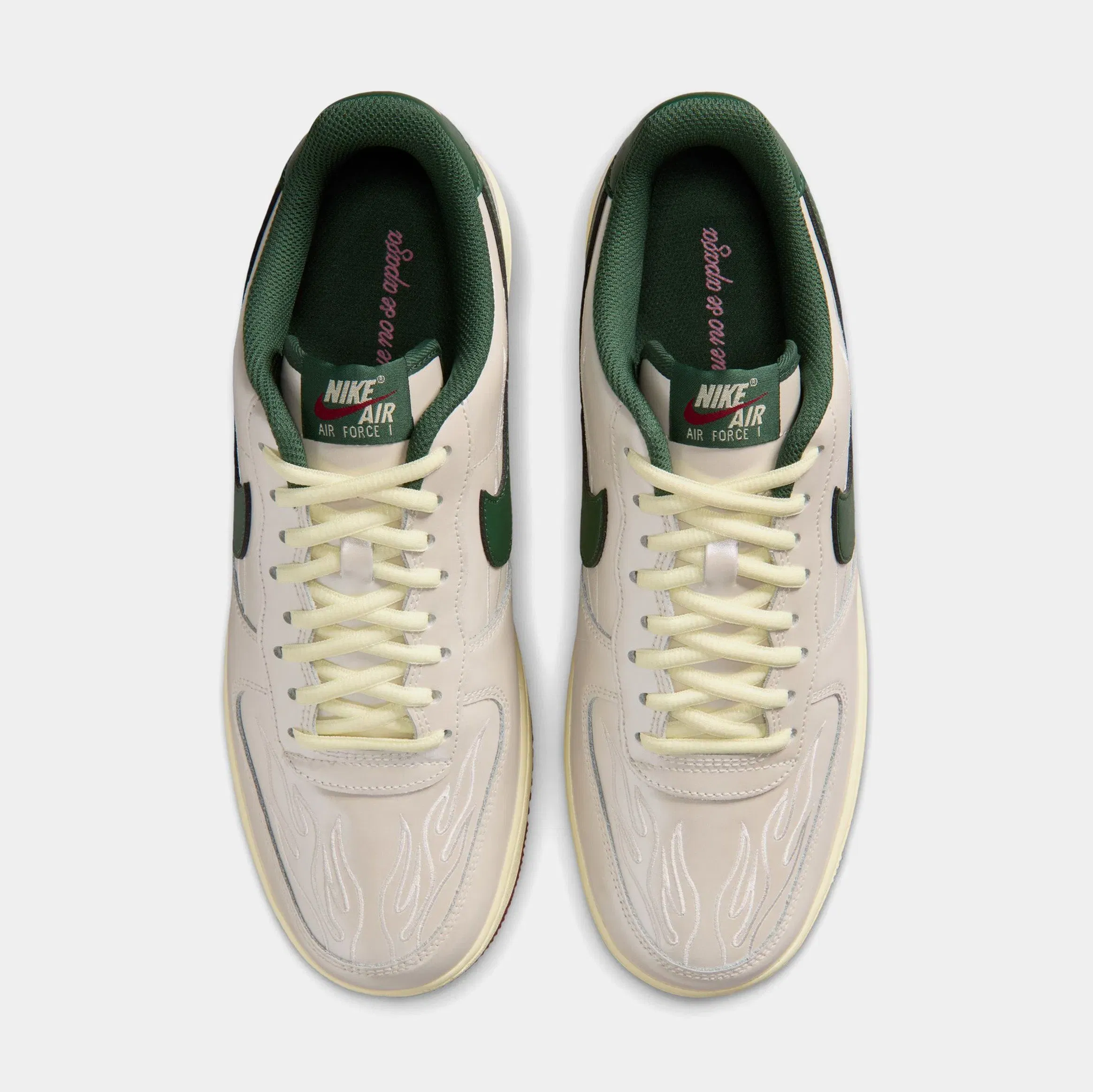 Nike Air Force 1 '07 LV8 Mexico Mens Lifestyle Shoes (Phantom/Fir Alabaster/Team Red)