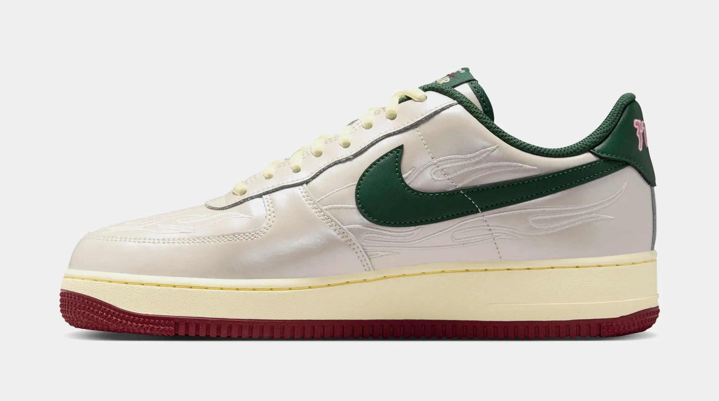 Nike Air Force 1 '07 LV8 Mexico Mens Lifestyle Shoes (Phantom/Fir Alabaster/Team Red)