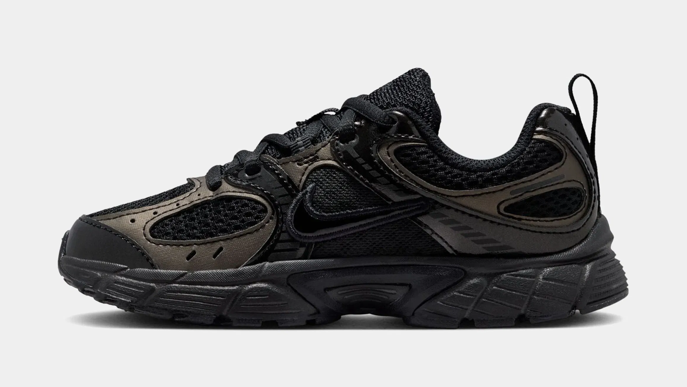 Nike V5 RNR Preschool Running Shoes (Black/Black/Anthracite)