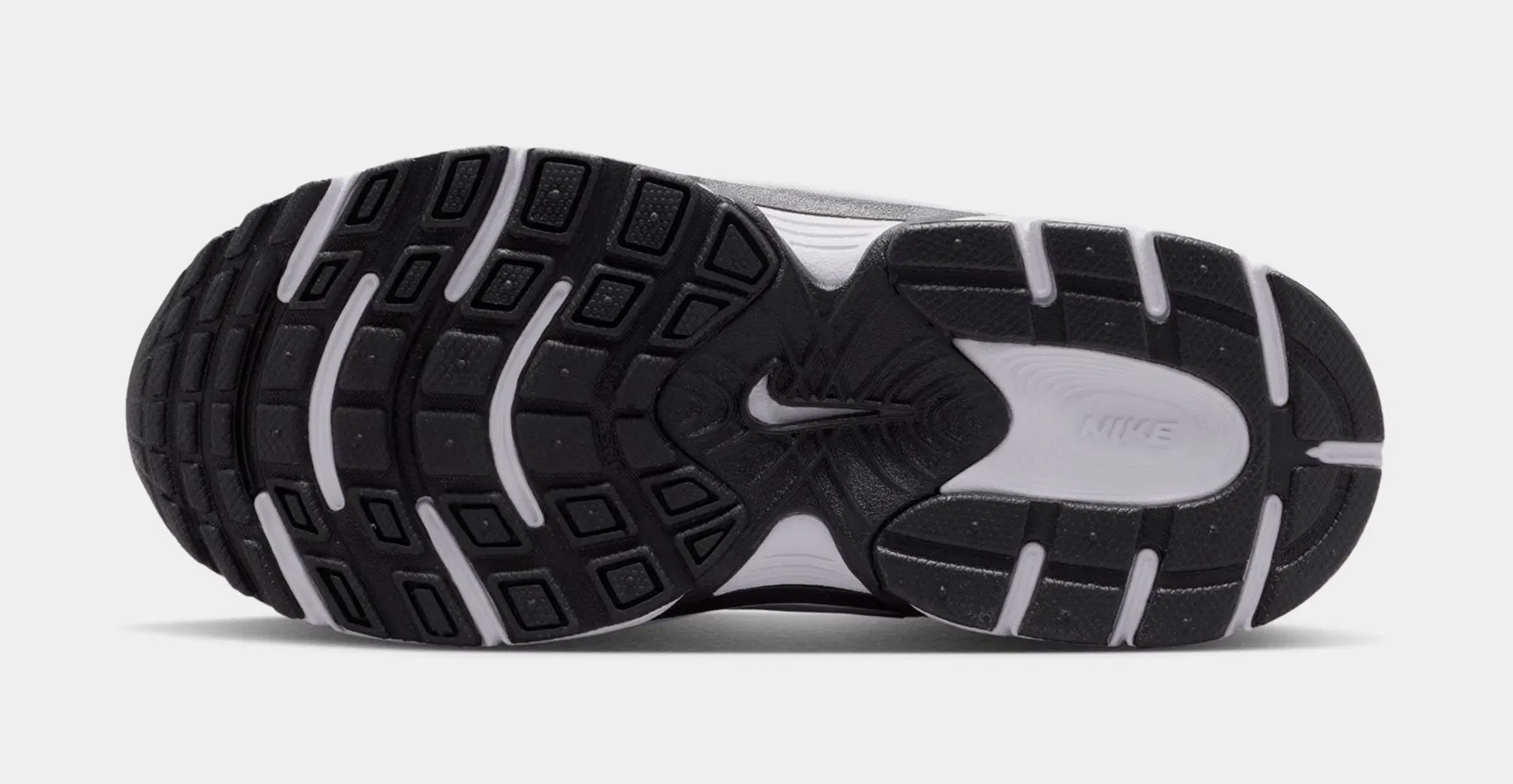 Nike V5 RNR Preschool Running Shoes (White/Black/Vast Grey/College Grey)