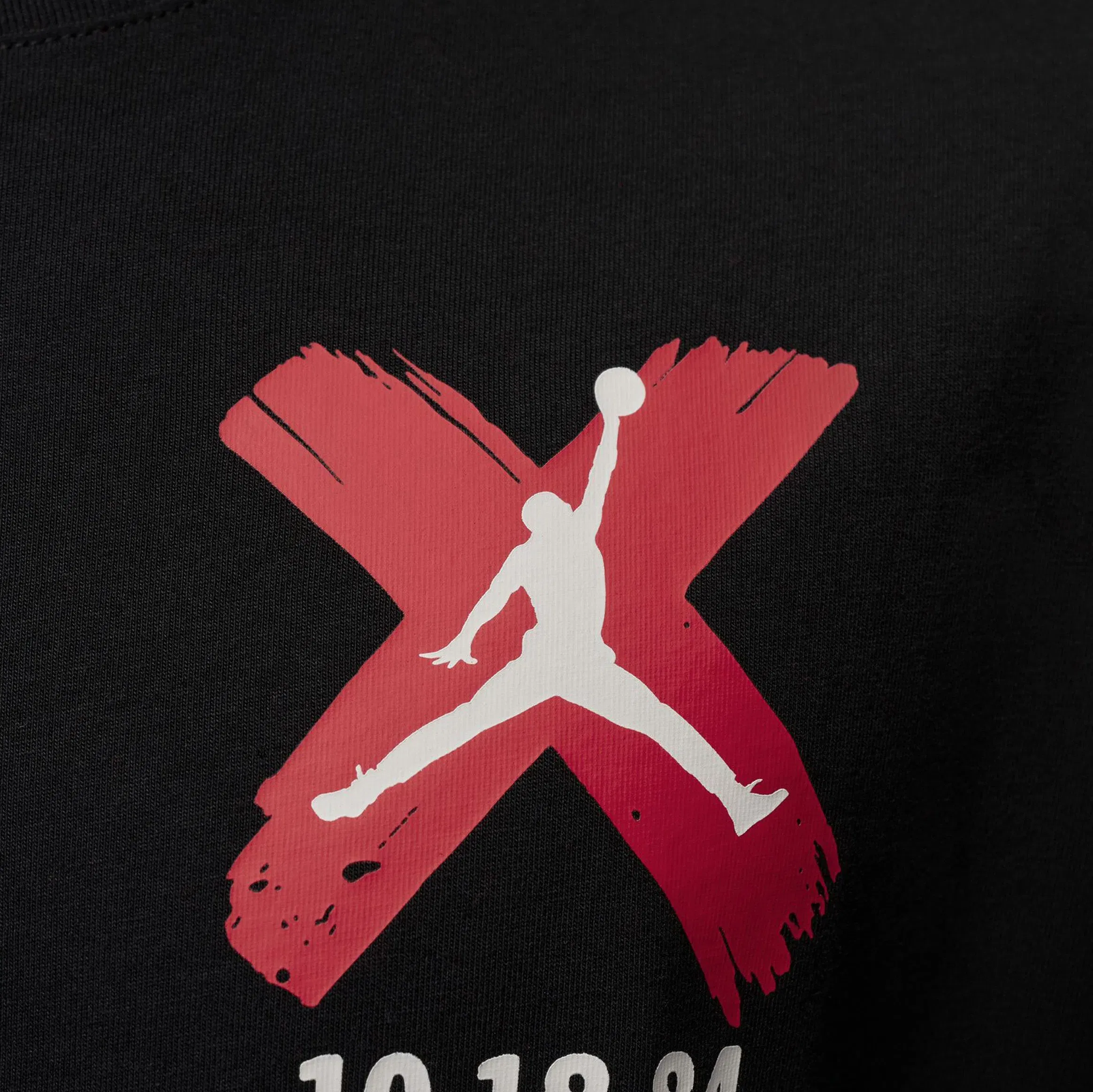 Air Jordan Brooklyn Banned Graphic Mens Short Sleeve Shirt (Black)