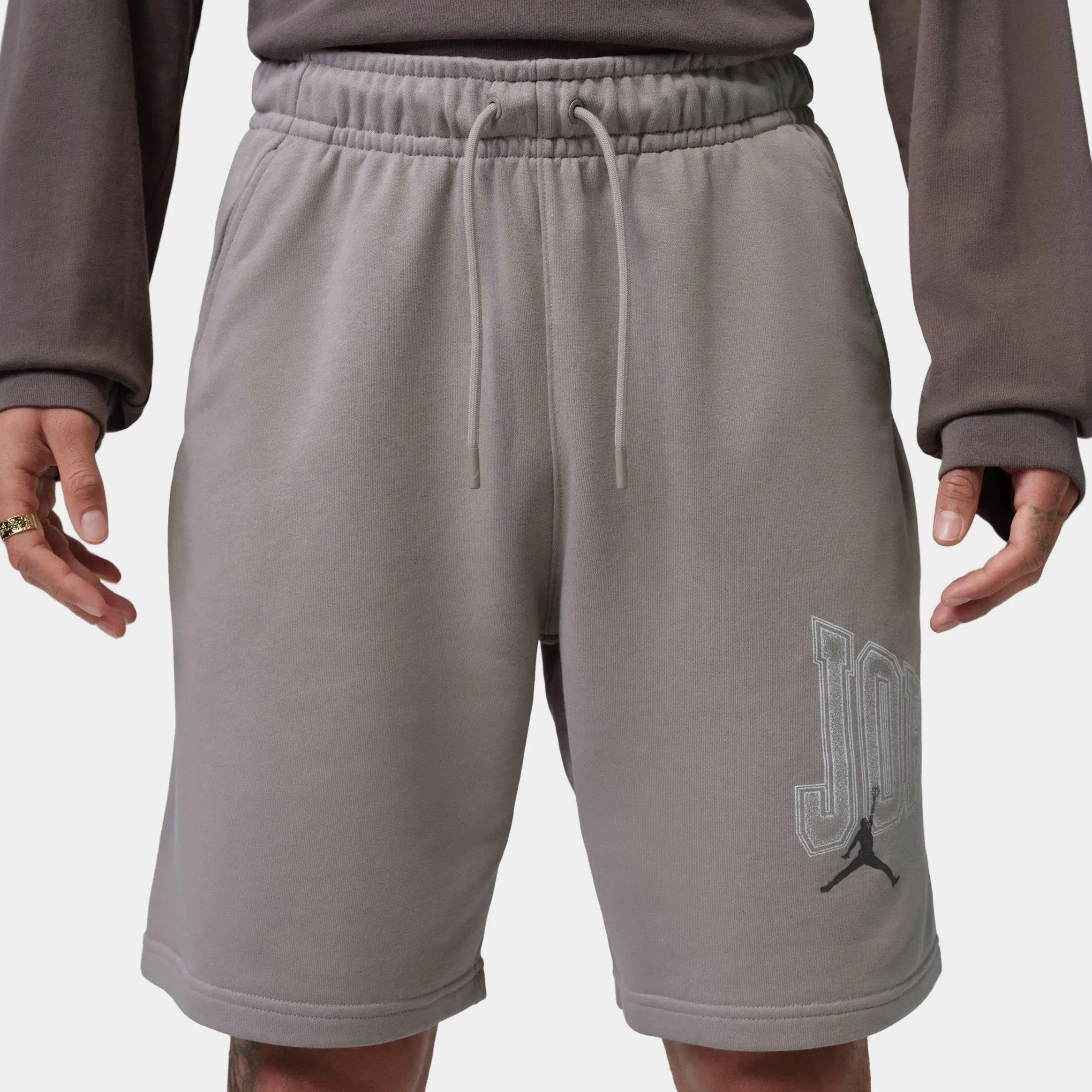 Air Jordan Brooklyn Graphic 9" Mens Shorts (Enigma Stone/ Iron Grey)