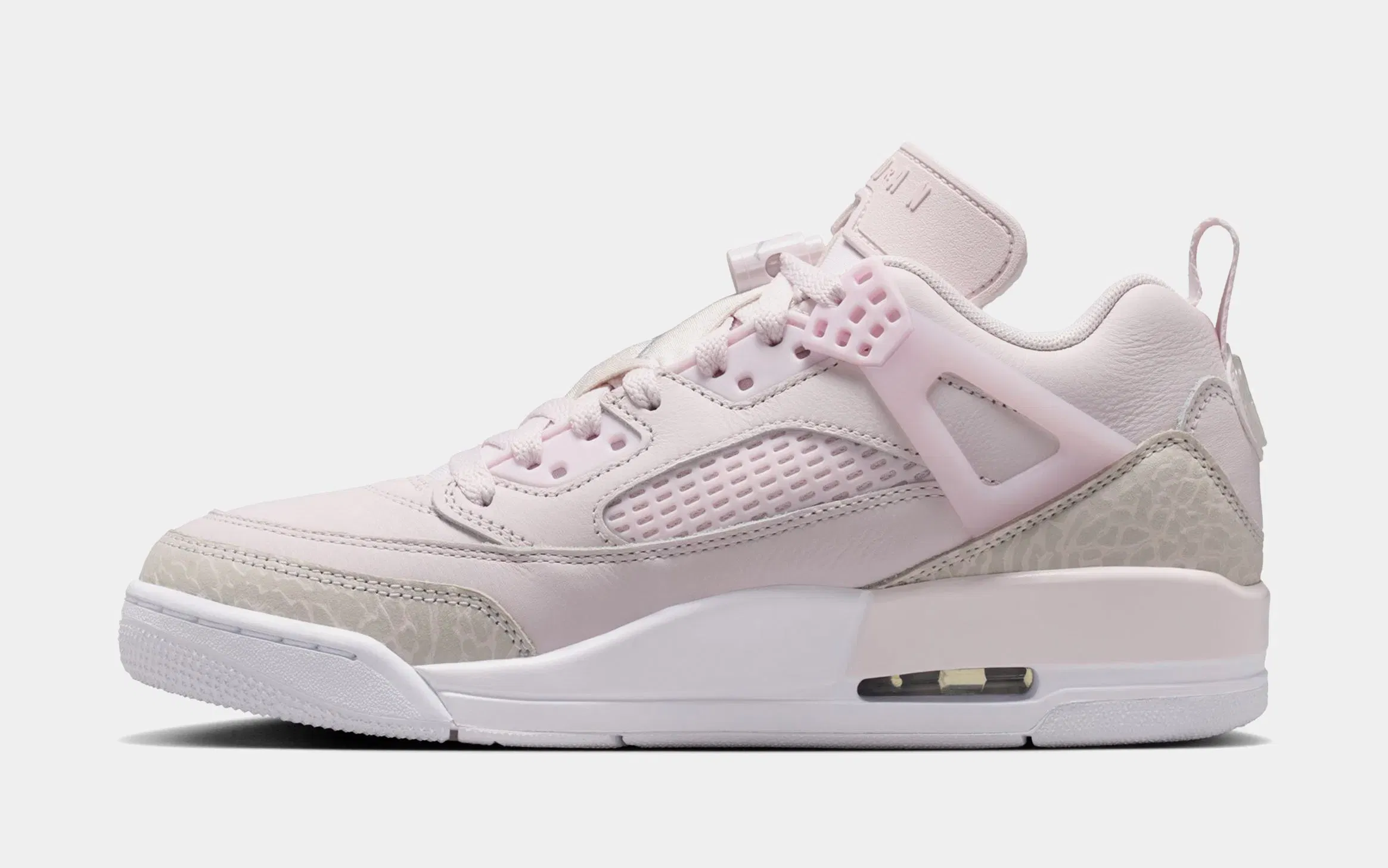 Air Jordan Spizike Low Womens Basketball Shoes (Pearl Pink/White/Wolf Grey)