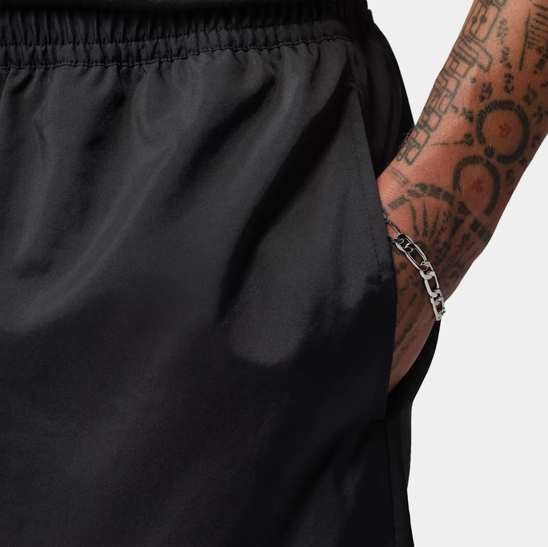 Air Jordan Brooklyn Festival Woven Mens Shorts (Black)