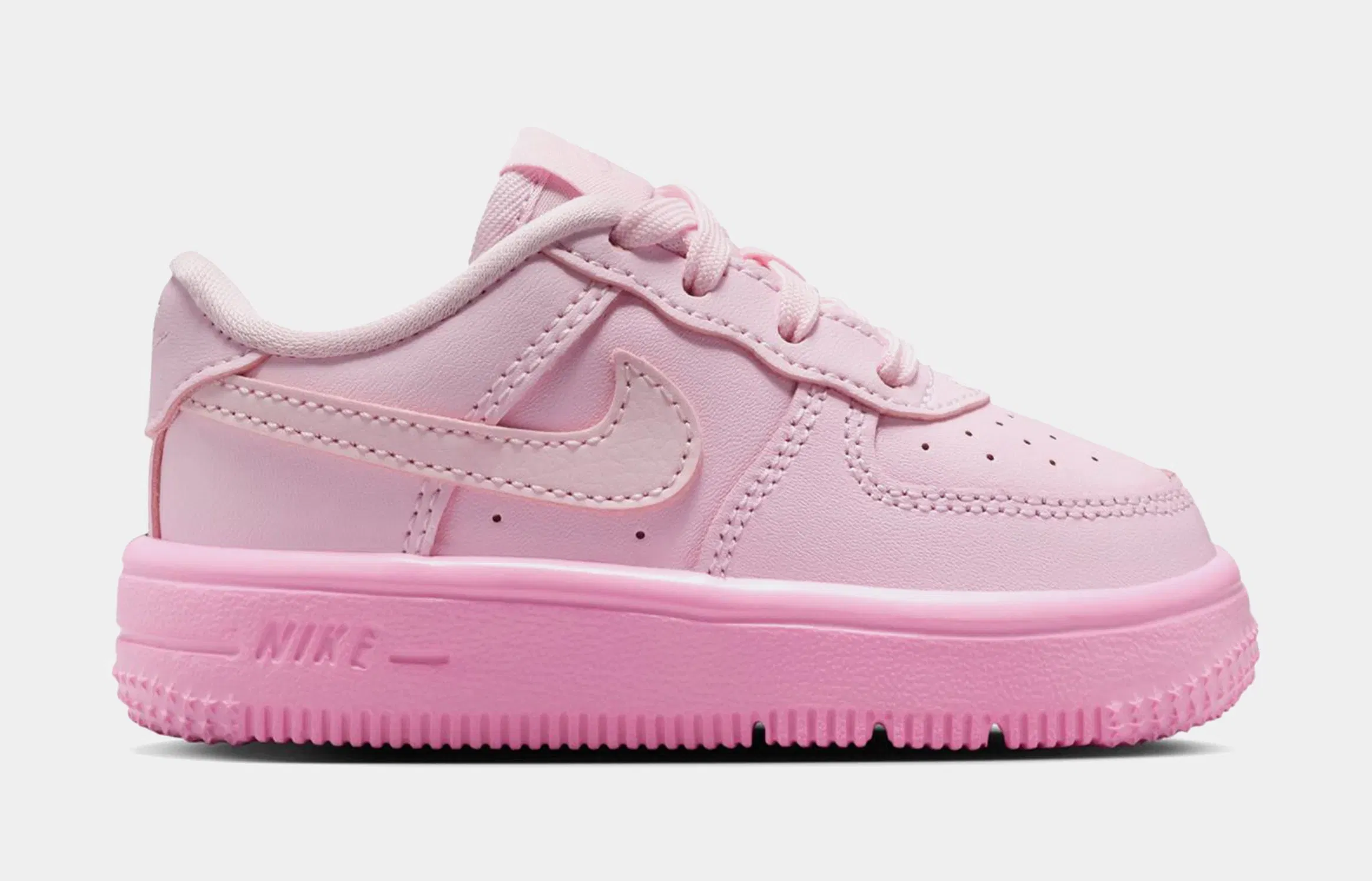 Nike Air Force 1 Low Infant Toddler Lifestyle Shoes (Pink Foam/Pink Rise/Pink Foam)