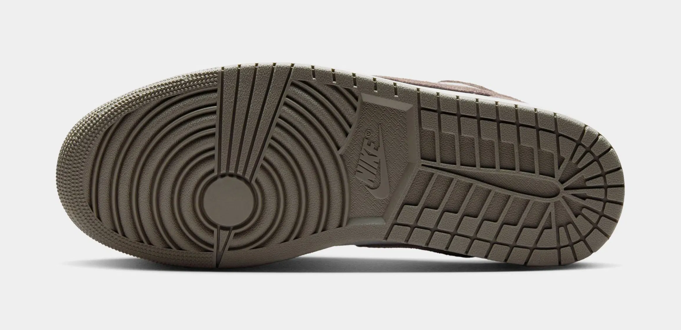 Air Jordan 1 Low Mens Lifestyle Shoes (Olive Grey/Summit White/Pale Ivory/Enigma Stone)