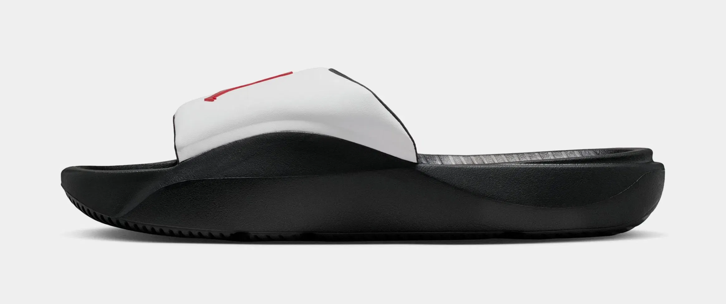 Air Jordan Franchise Slides Mens Sandals (White/Black/Gym Red)
