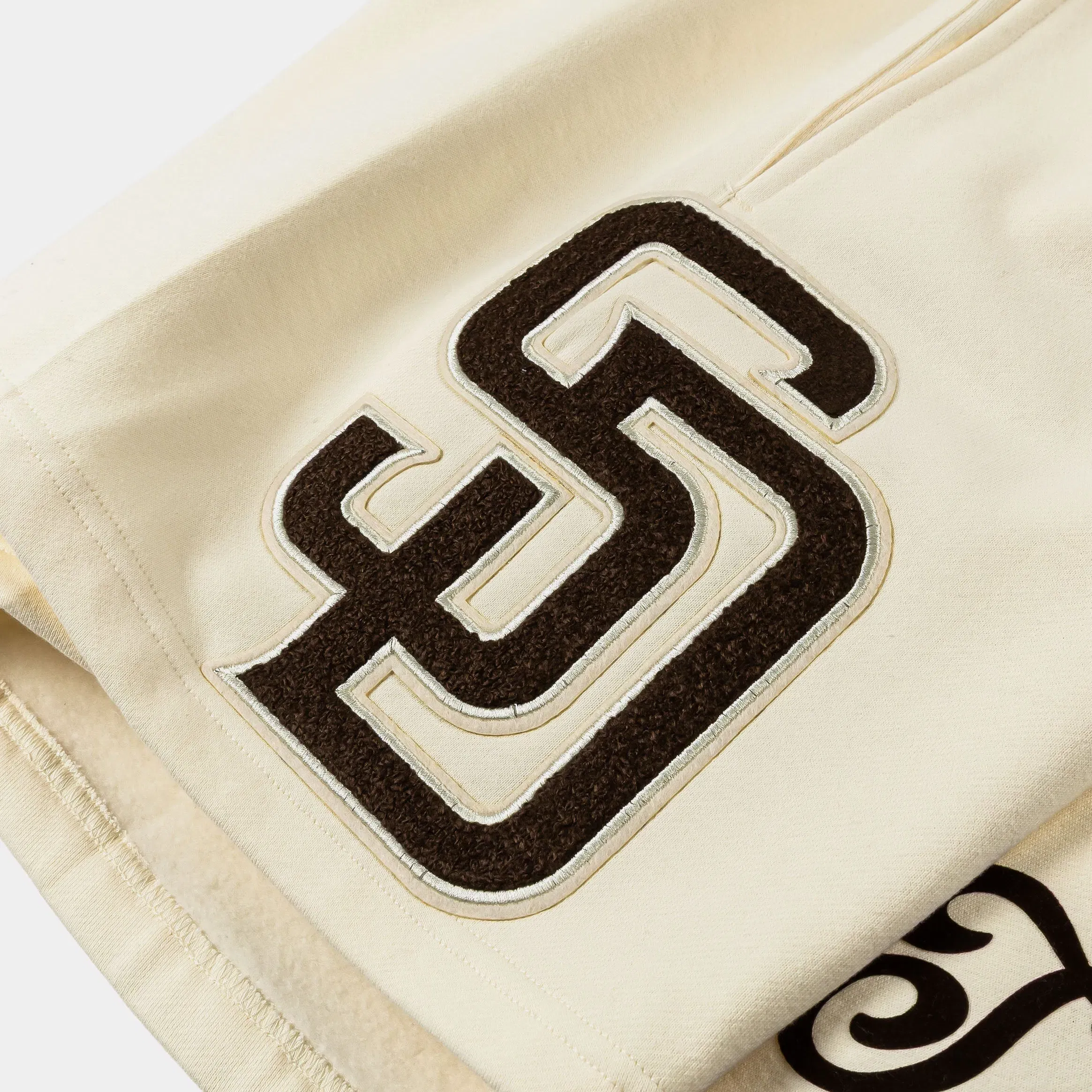 PRO STANDARD San Diego Padres Living Large Fleece Mens Shorts (Beige/Brown)