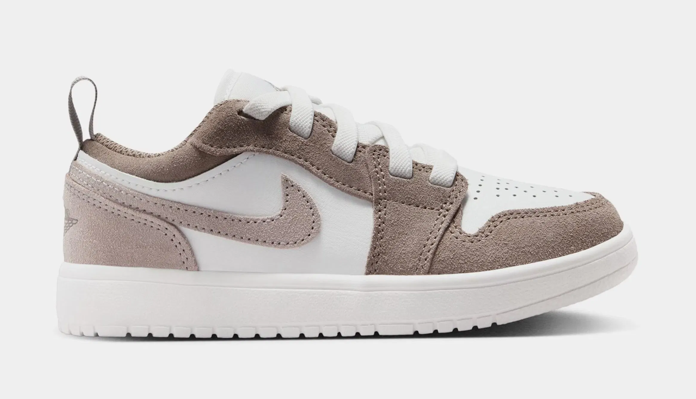 Air Jordan 1 Low Alt Preschool Lifestyle Shoes (Olive Grey/Enigma Stone/Summit White)