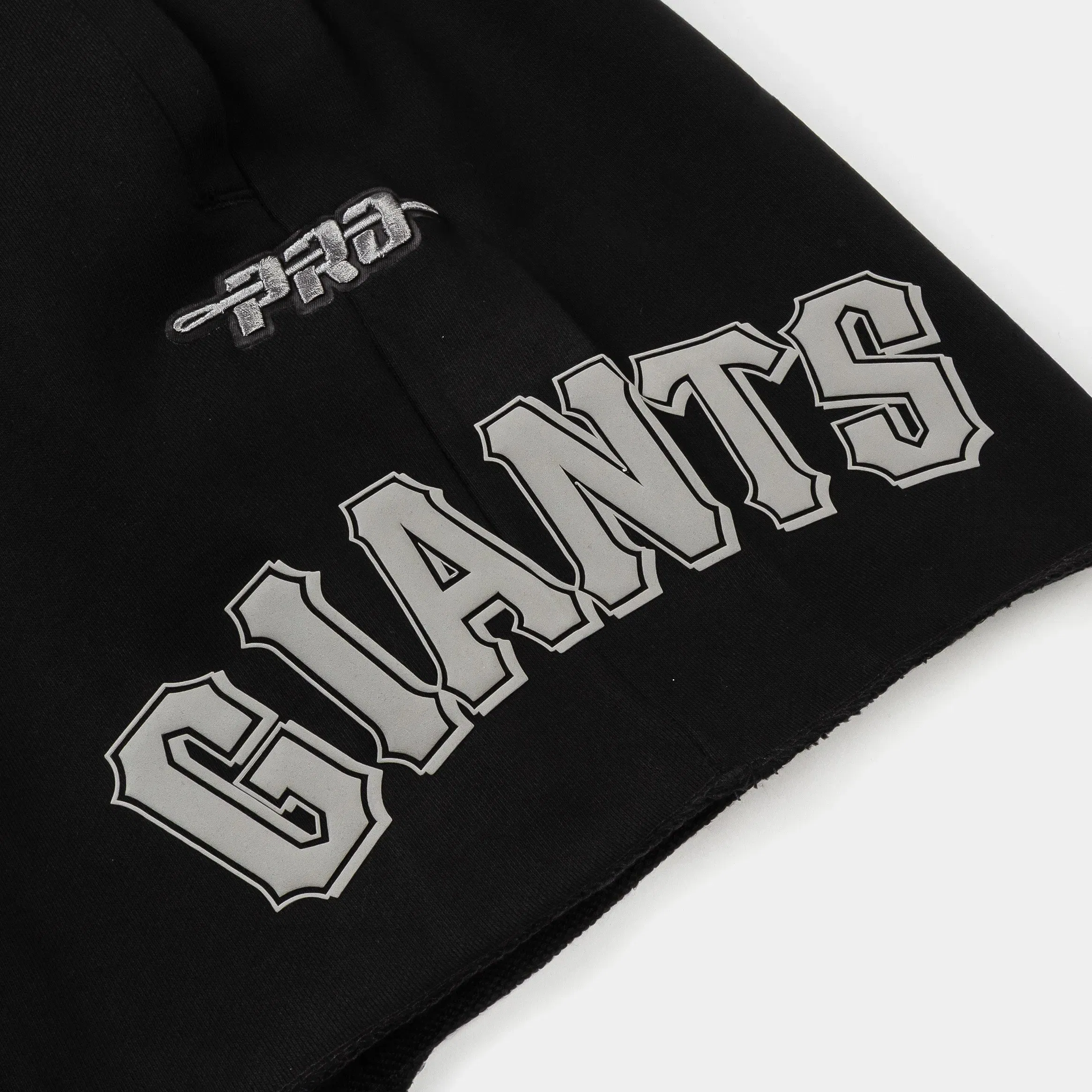 PRO STANDARD San Francisco Giants Street Team Fleece Mens Shorts (Black/Gray)