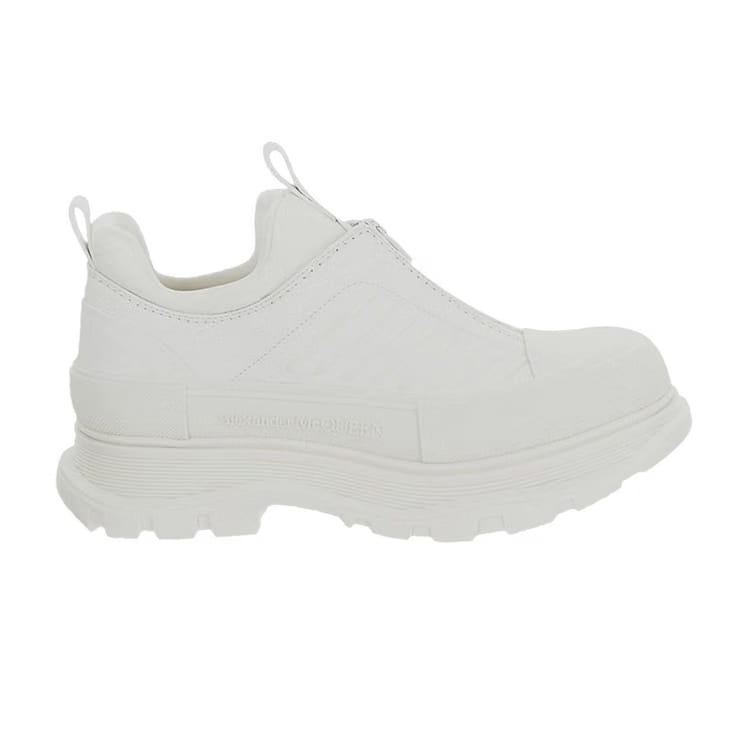 Alexander McQueen Tread Slick Zip Up White