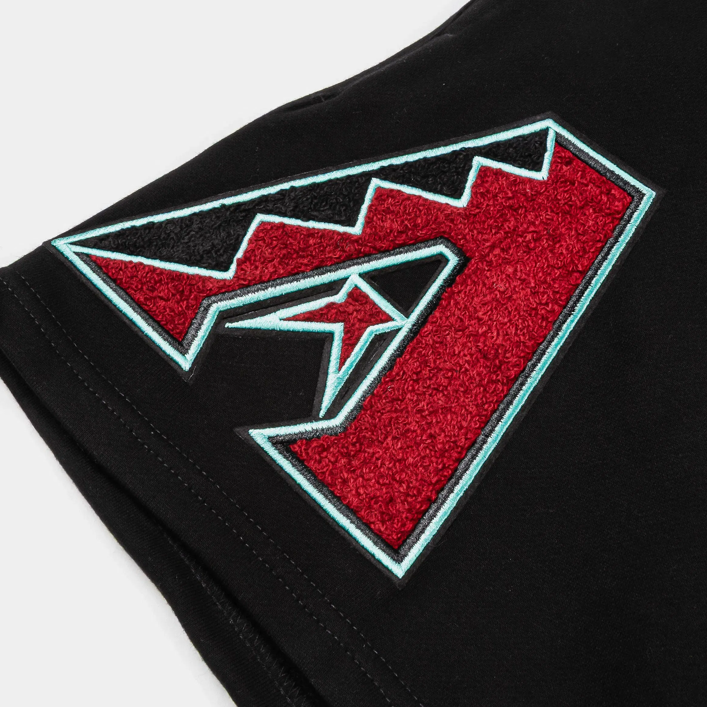 PRO STANDARD Arizona Diamondbacks Living Large Fleece Mens Shorts (Black/Blue)