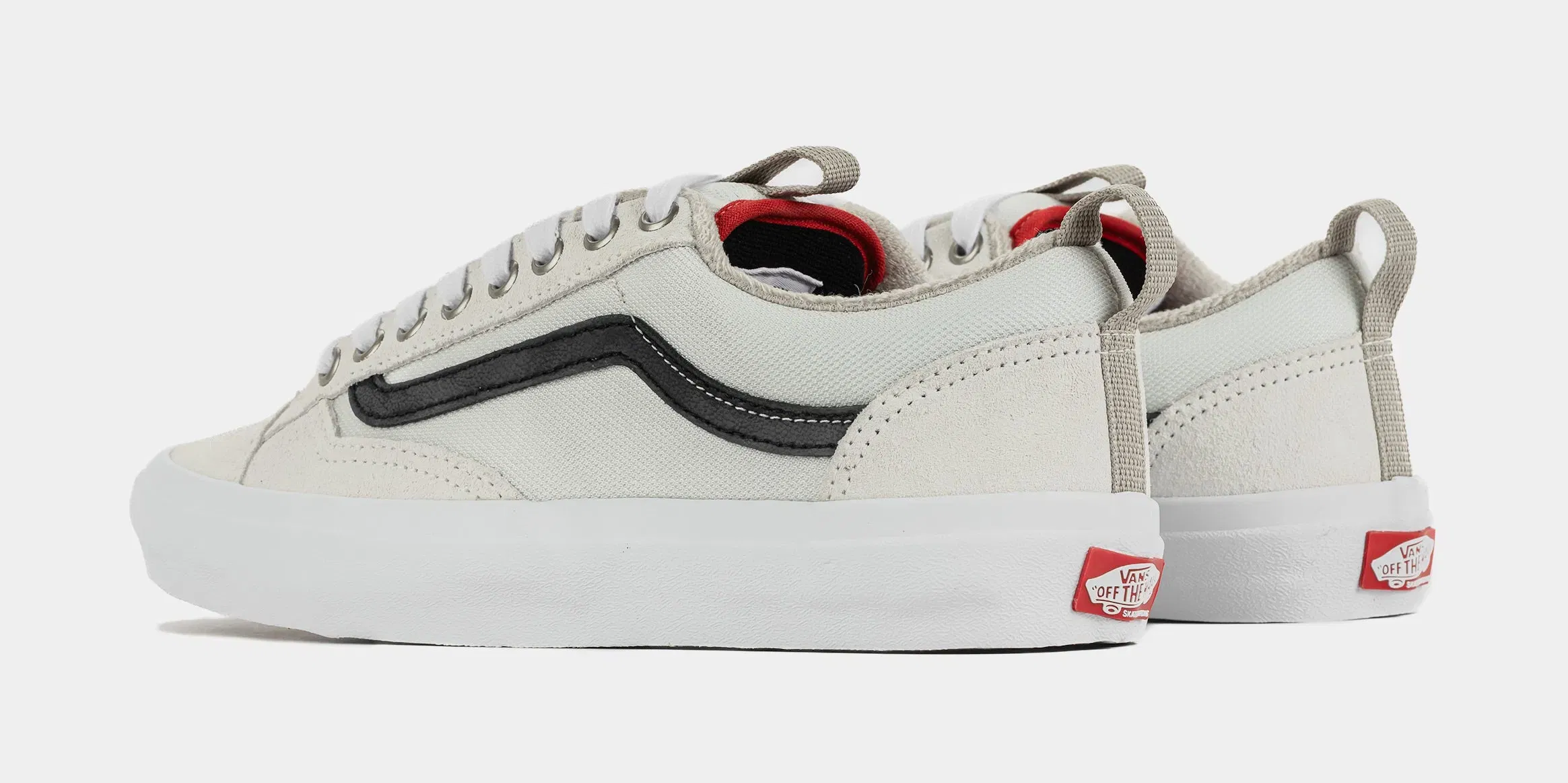 Vans Old Skool 36 Plus Mens Skate Shoes (White/Black)