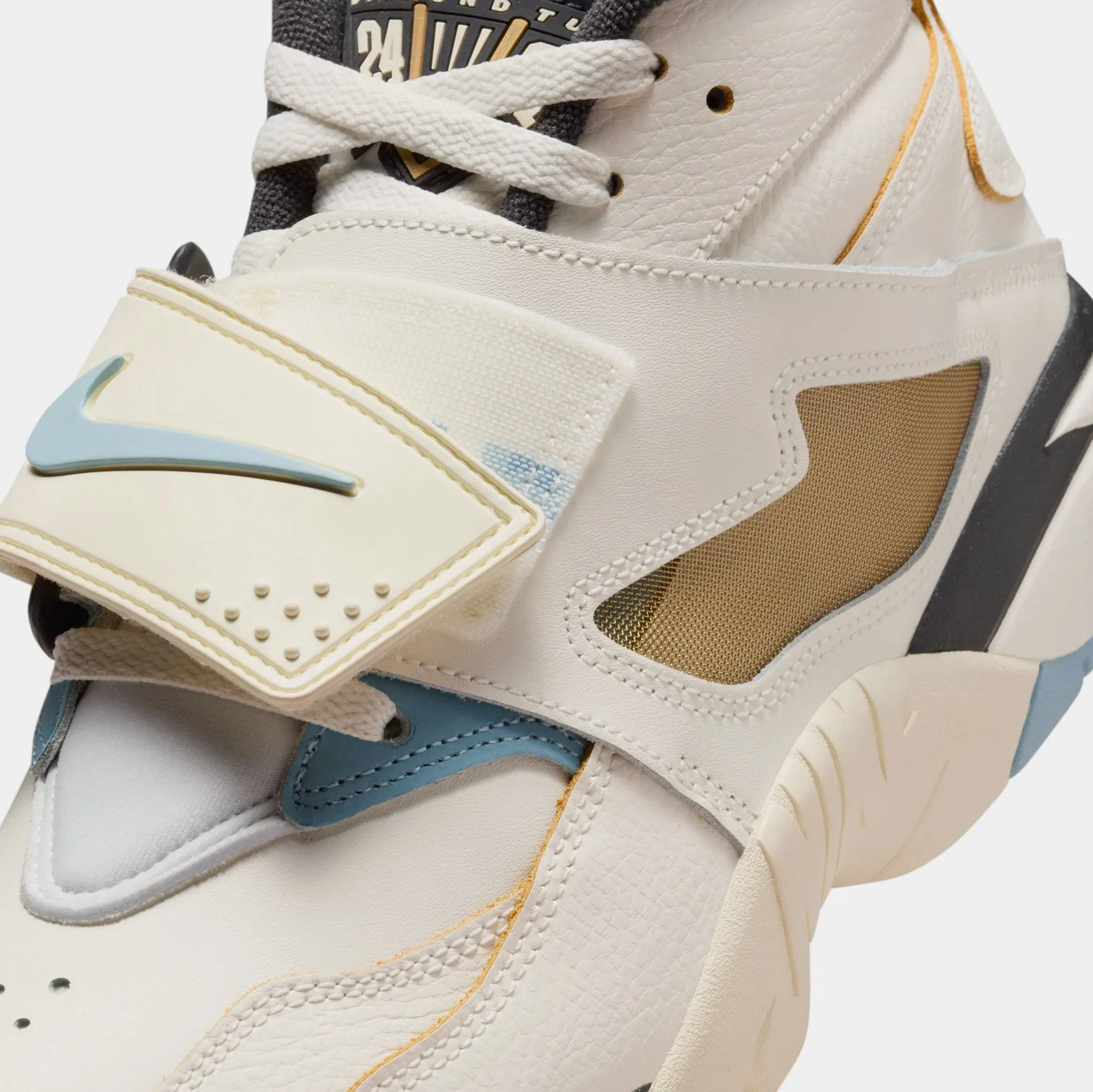 Nike Diamond Turf Must Be The Money Mens Basketball Shoes (Sail/Mica Blue/Coconut Milk/Off Noir)