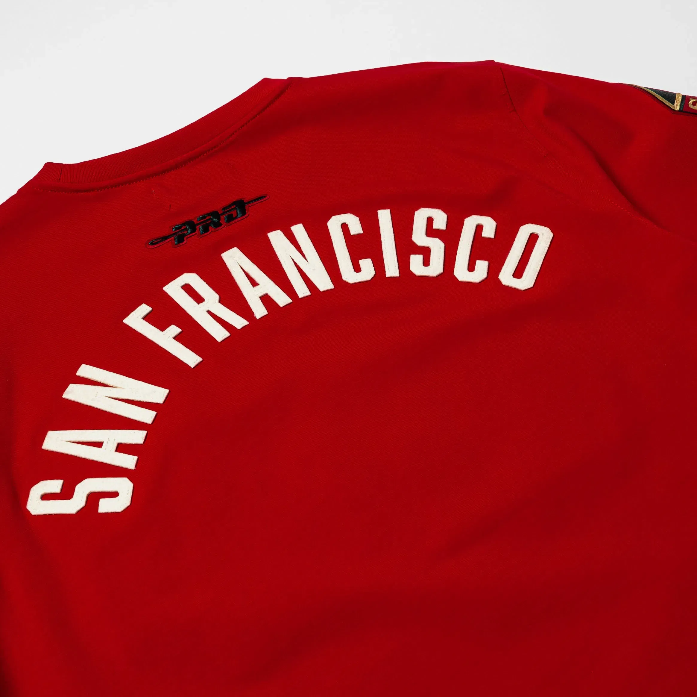 PRO STANDARD San Francisco 49ers Original Mens Short Sleeve Shirt (Red/White)