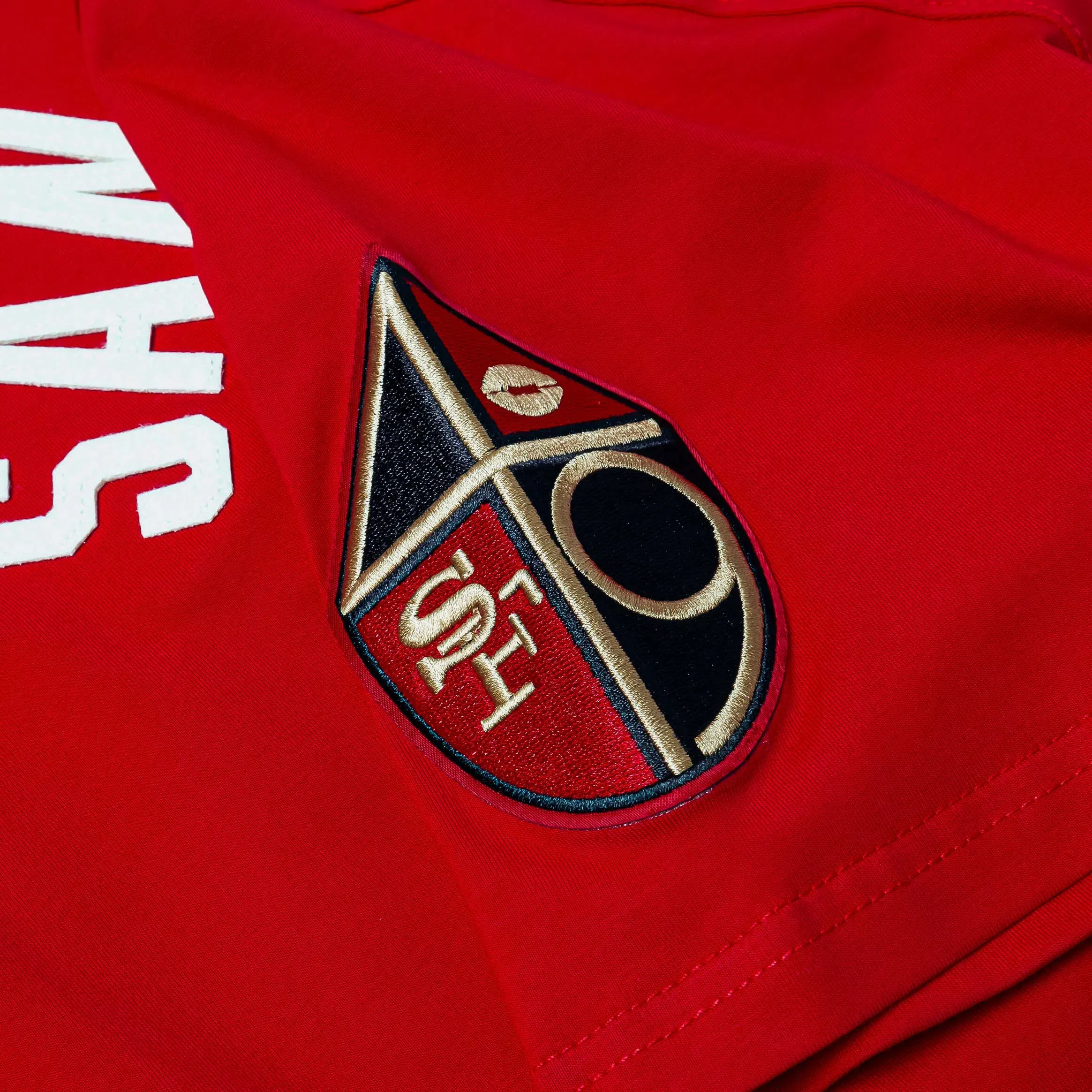 PRO STANDARD San Francisco 49ers Original Mens Short Sleeve Shirt (Red/White)