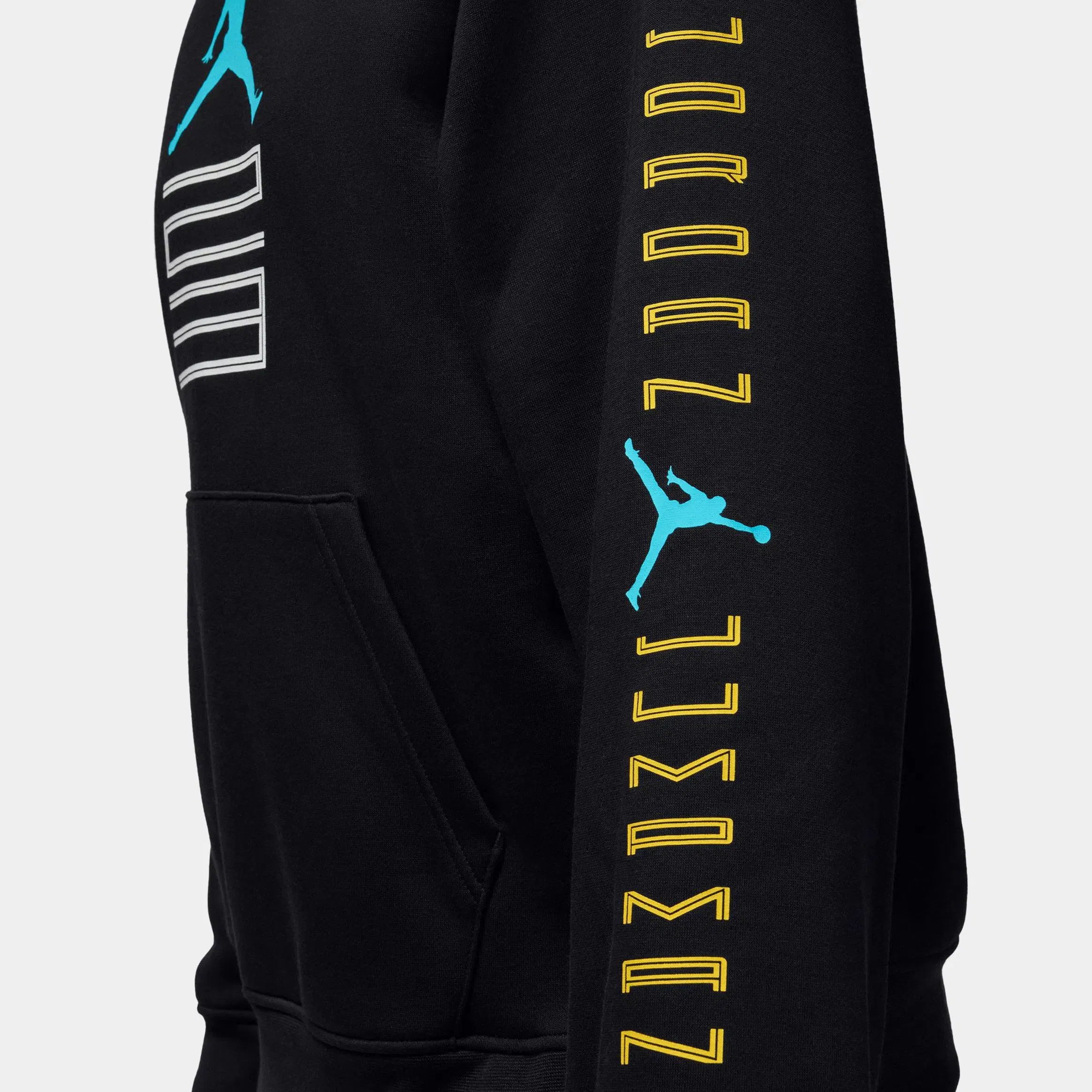 Air Jordan AJ11 Gamma Fleece Pullover Mens Hoodie (Black)