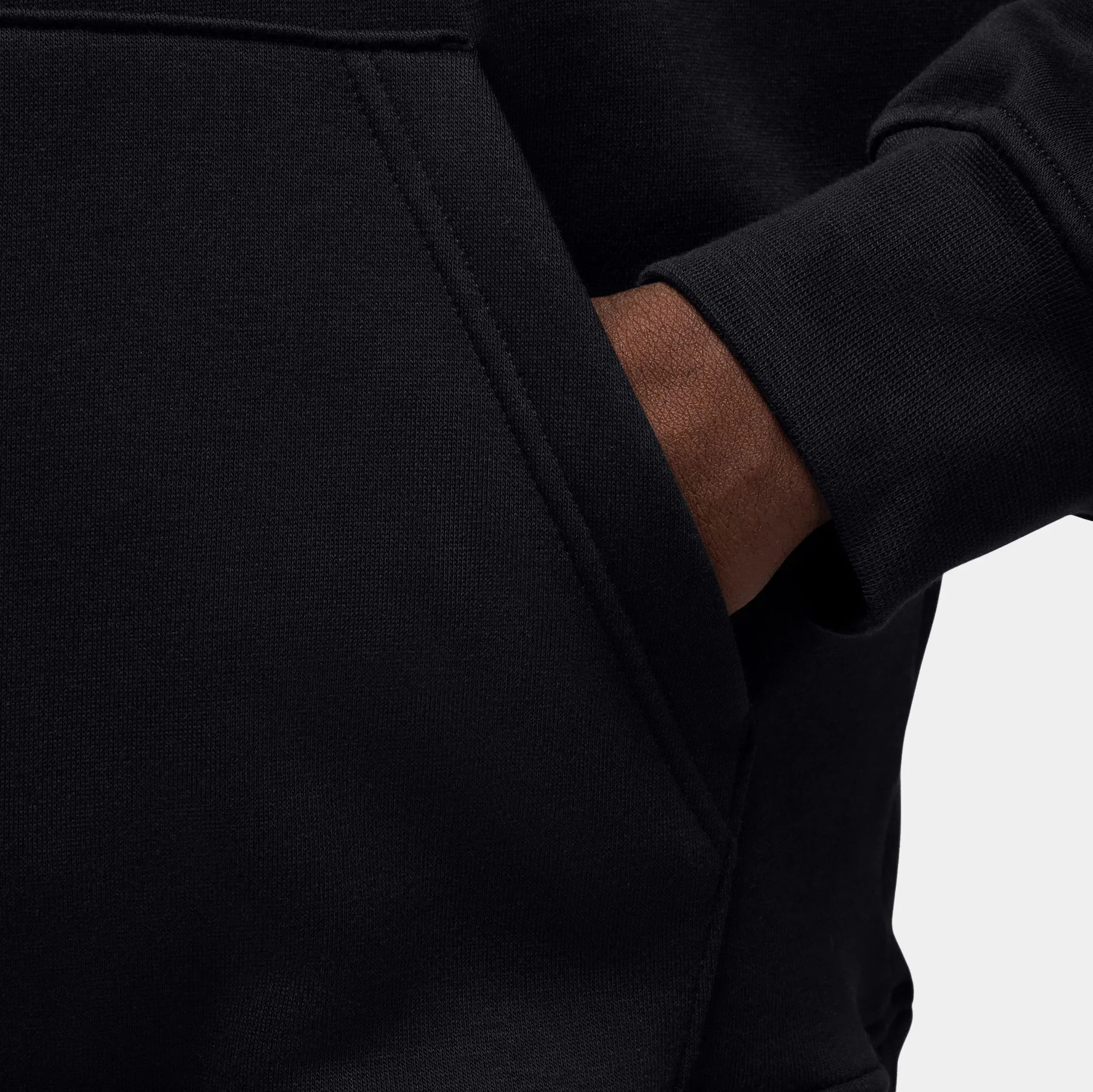 Air Jordan AJ11 Gamma Fleece Pullover Mens Hoodie (Black)