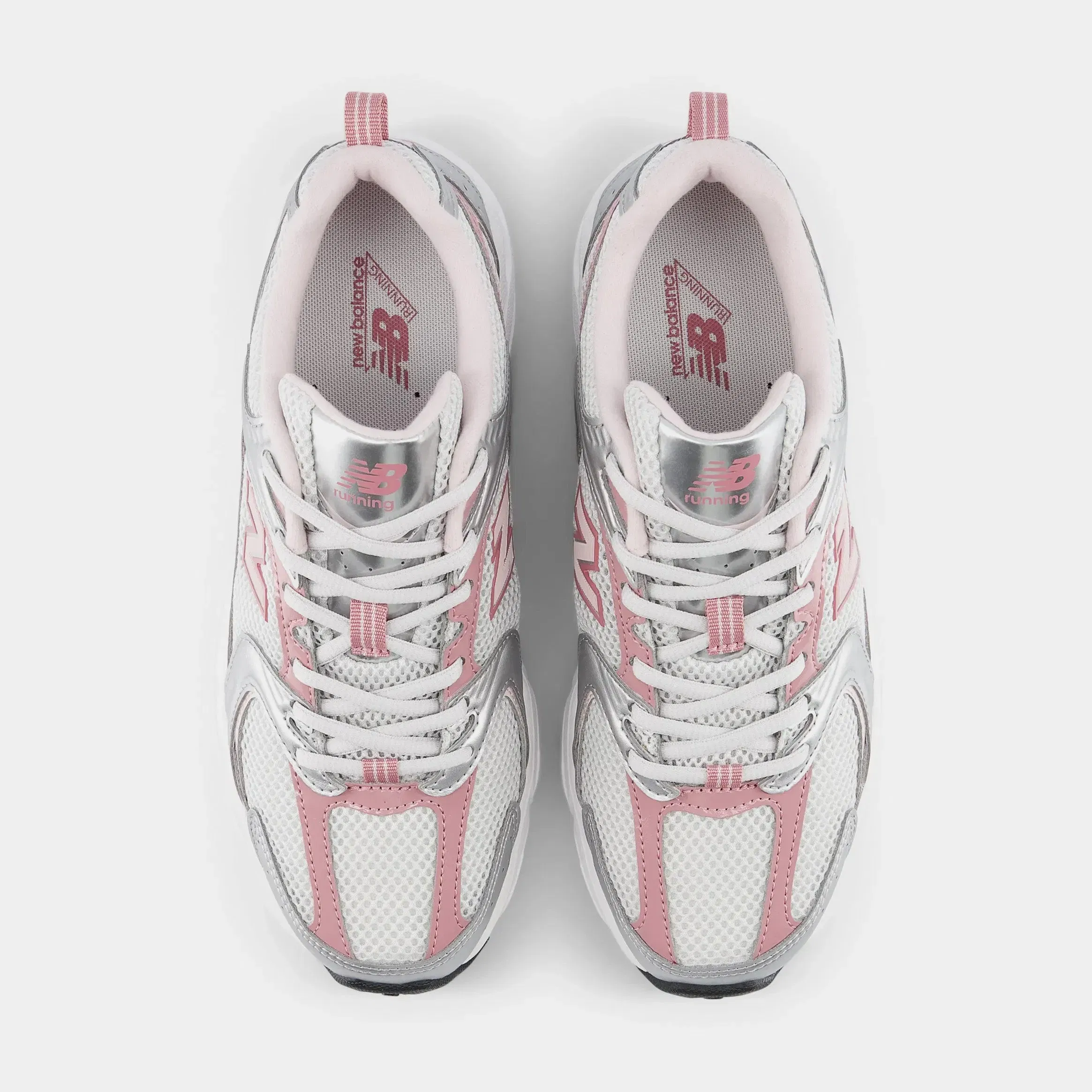 NEWBALANCE 530 Womens Running Shoes (Pink Sugar/Silver Metallic)