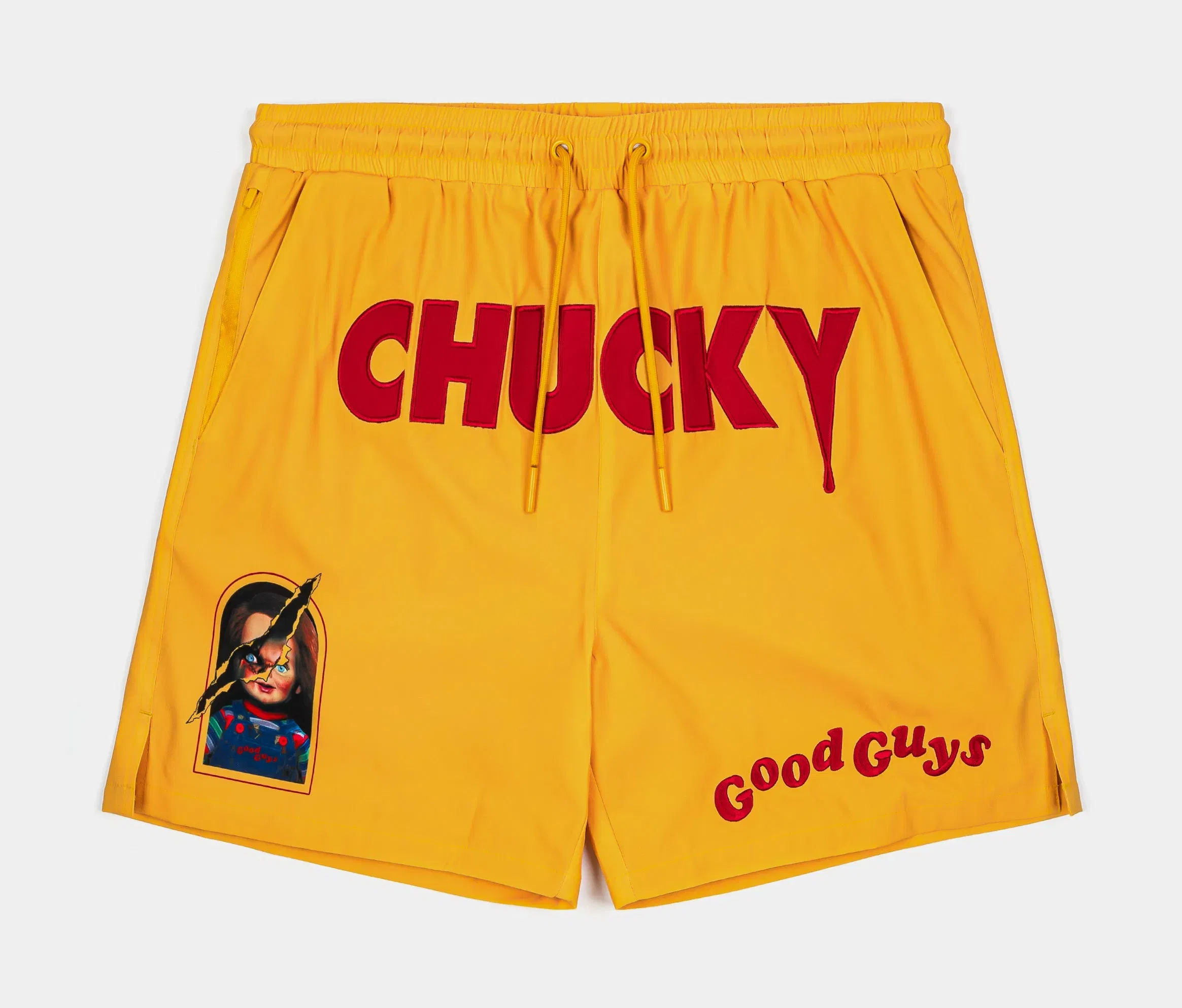 CHUCKY X SP SP x Chucky Good Guy Hybrid Mens Shorts (Yellow/Red)