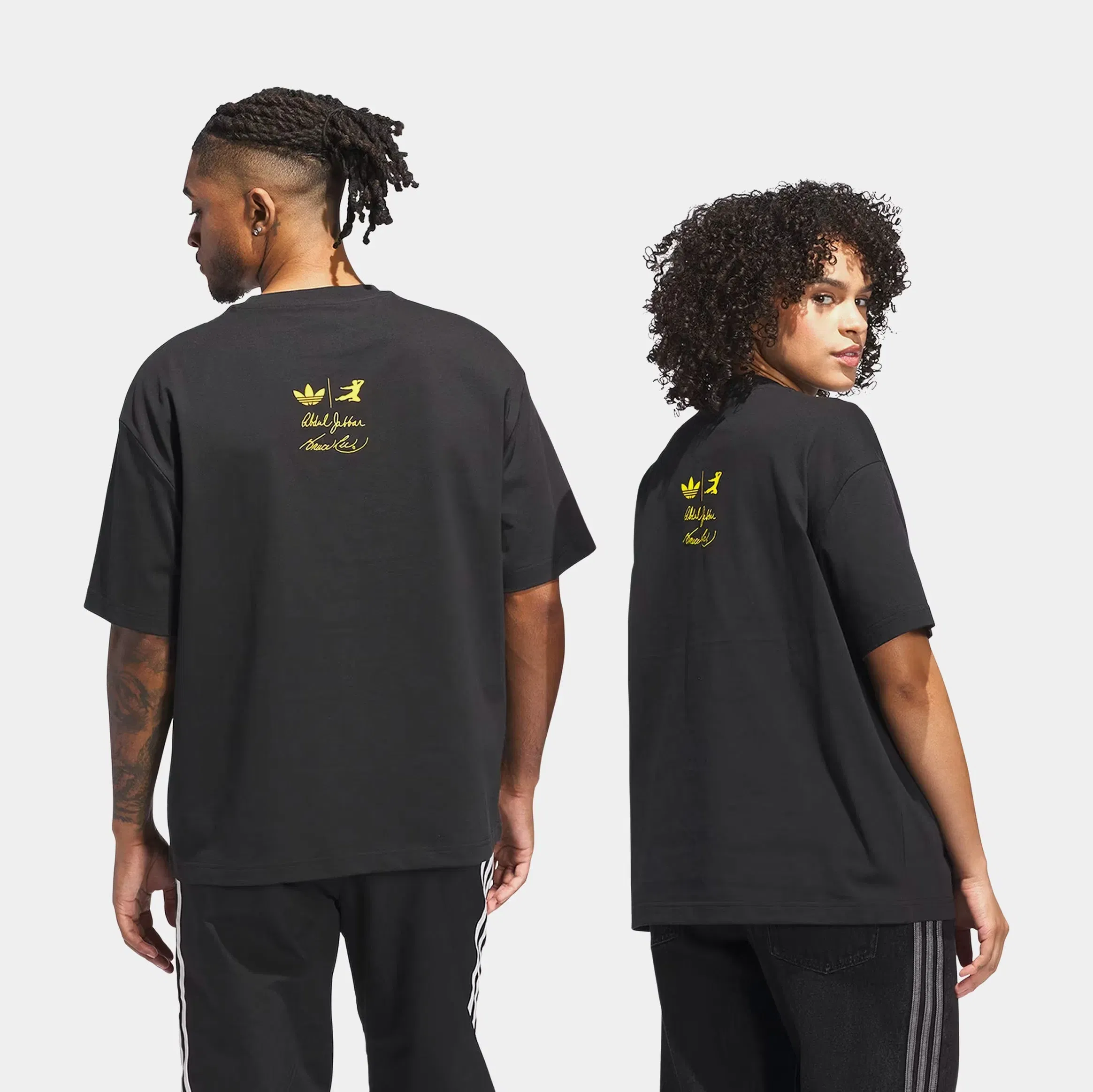 adidas Bruce Lee Icon Mens Short Sleeve Shirt (Black/White)