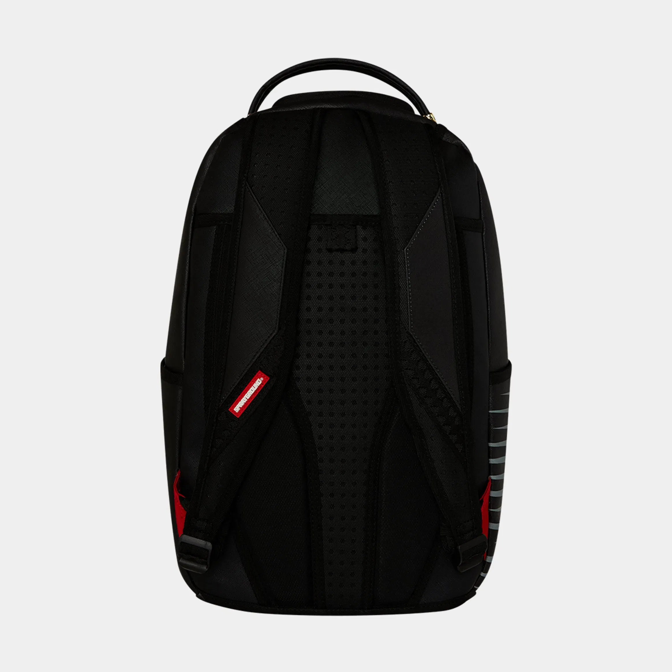 Sprayground Shark Central Wave Mens Backpack (Black/White)