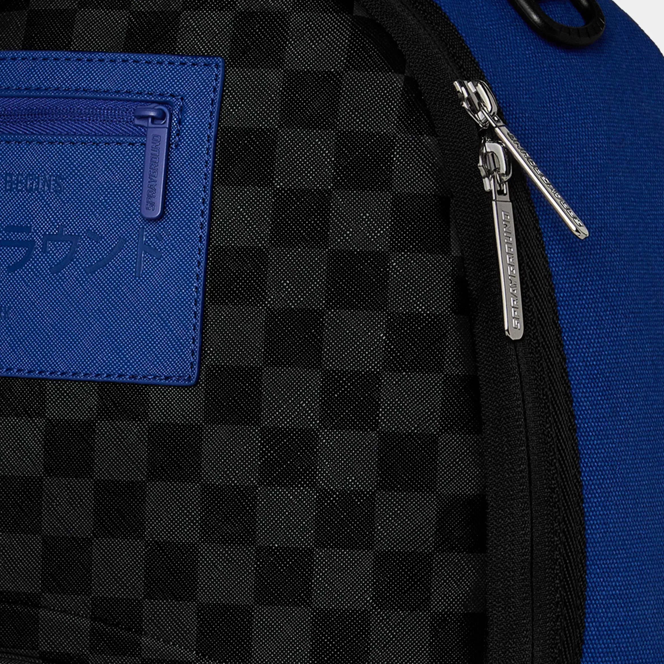 Sprayground Bench Clearing Mens Backpack (Black/Blue)