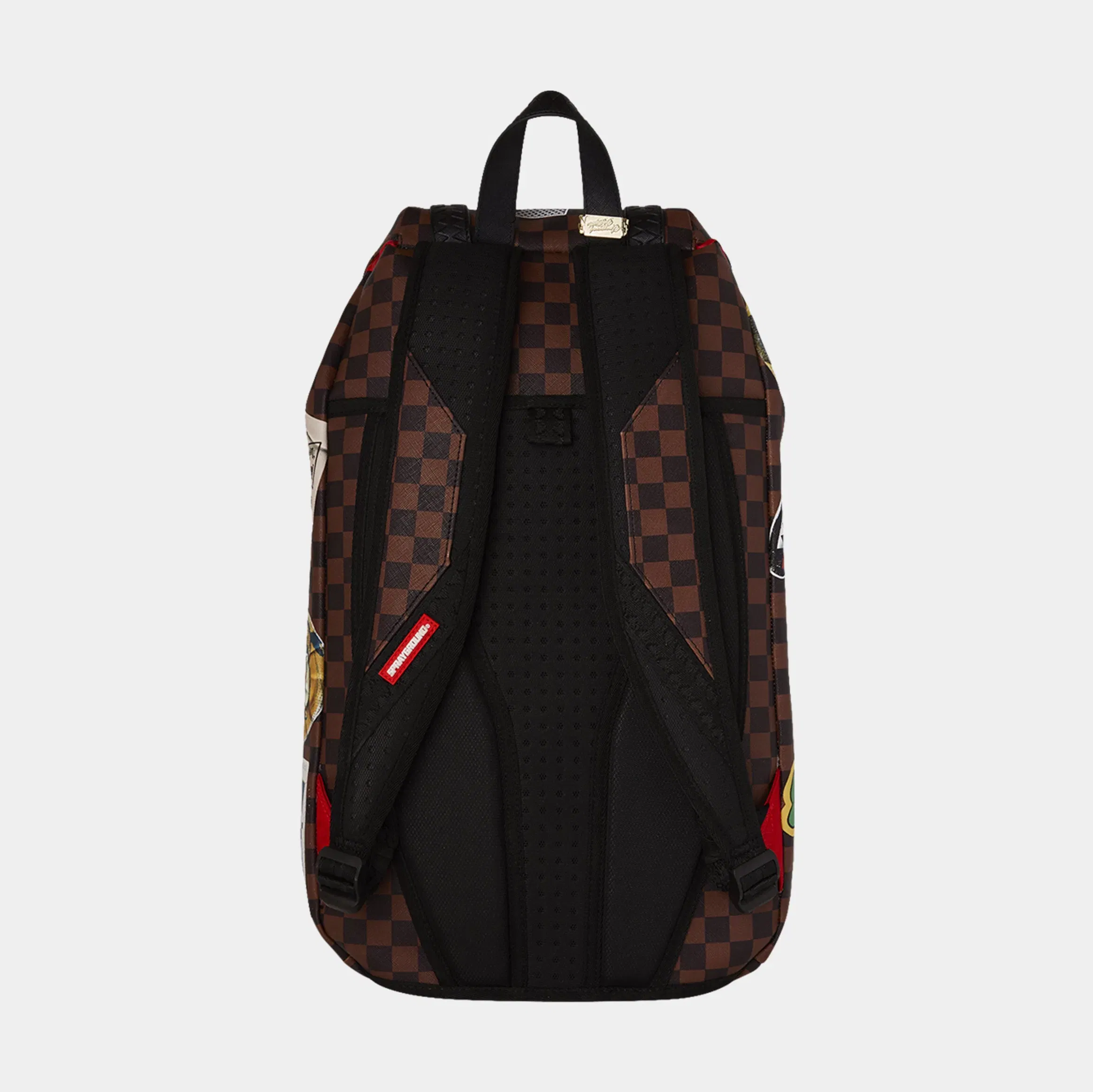 Sprayground Mickey Mouse Global Mogul Hills Mens Backpack (Brown/White)