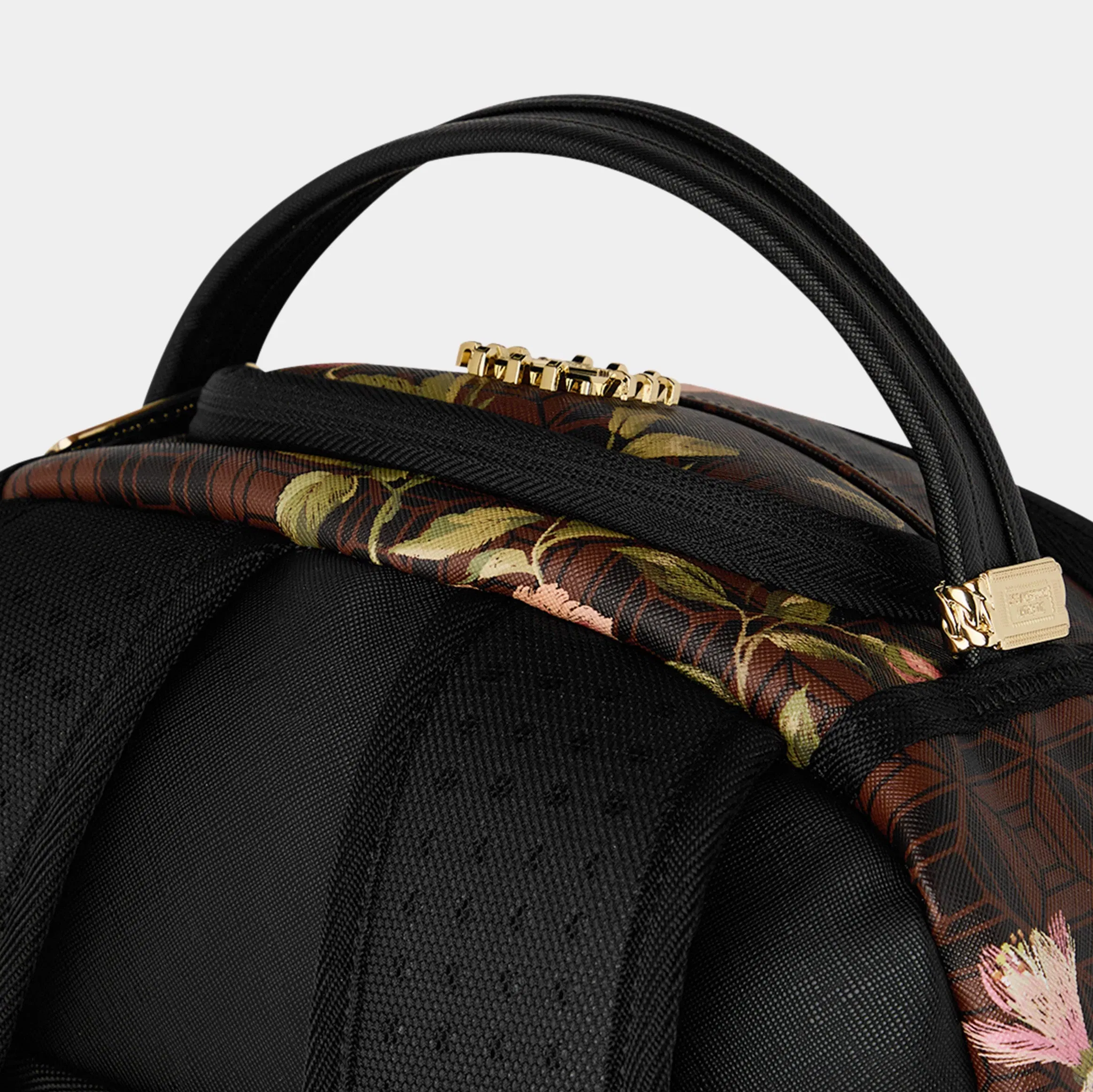 Sprayground AI Dreamers Garden Mens Backpack (Black/Brown)