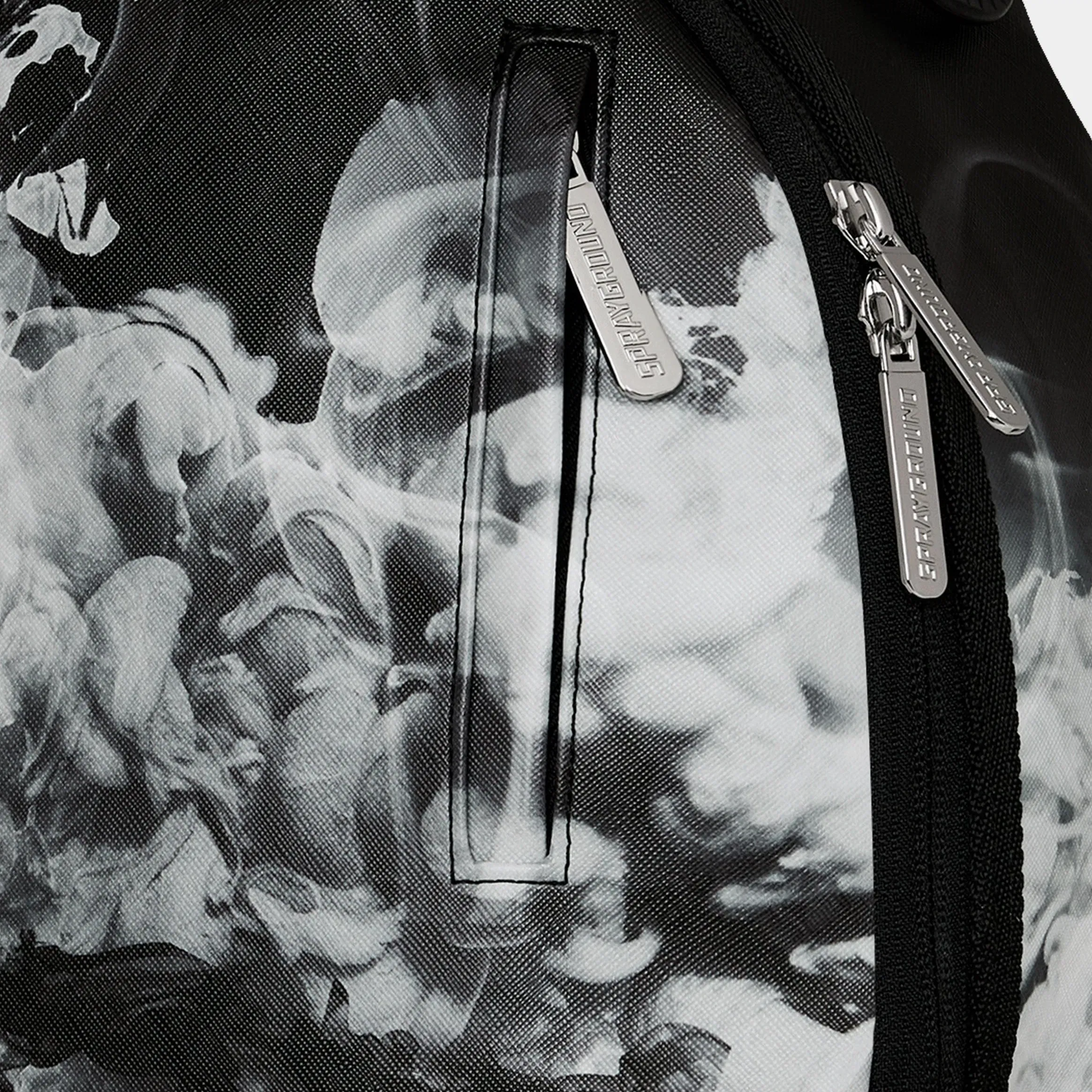 Sprayground Phantom Fade Mens Backpack (White/Black)
