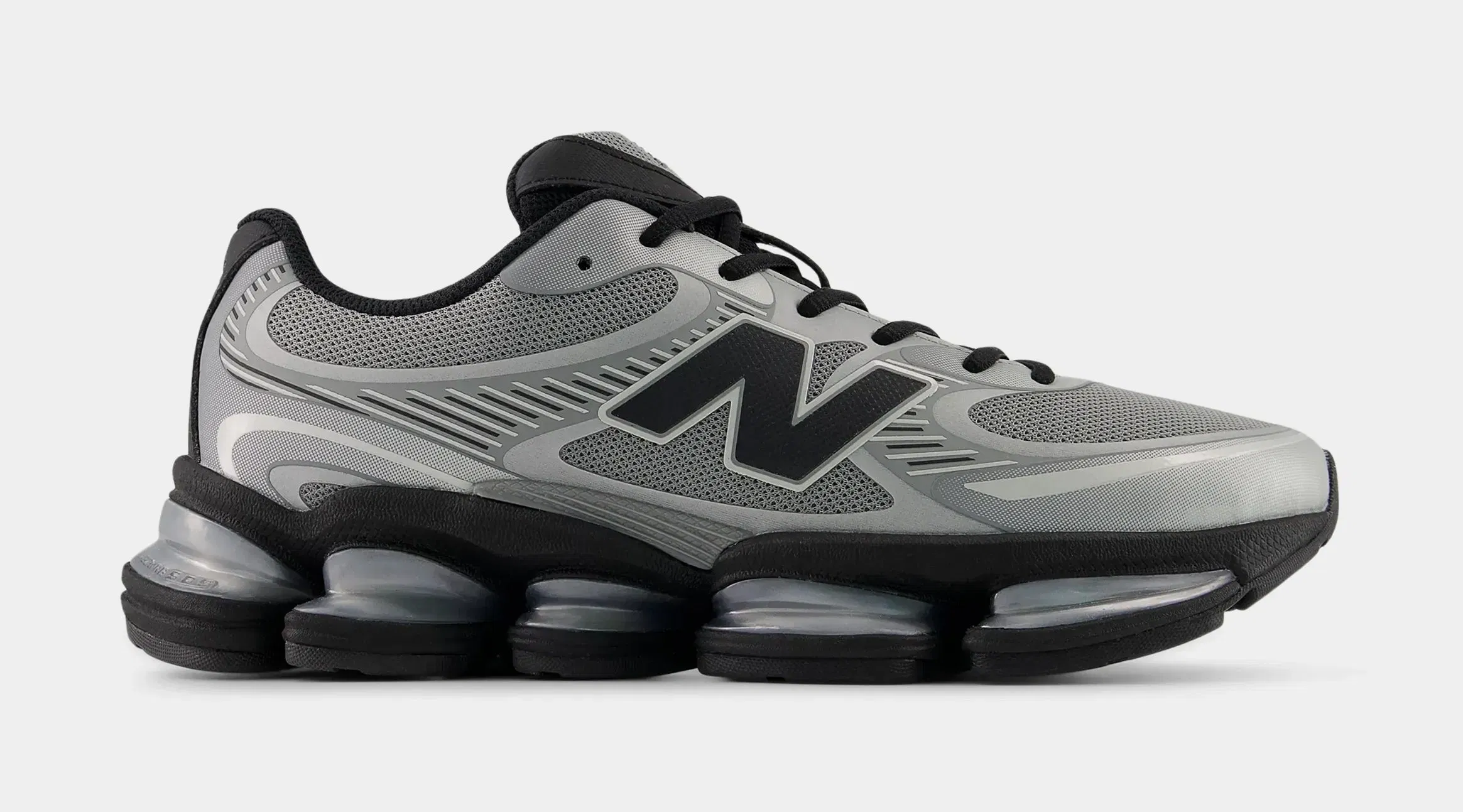 NEWBALANCE ABZORB 2000 Mens Running Shoes (Slate Grey/Silver Metallic)