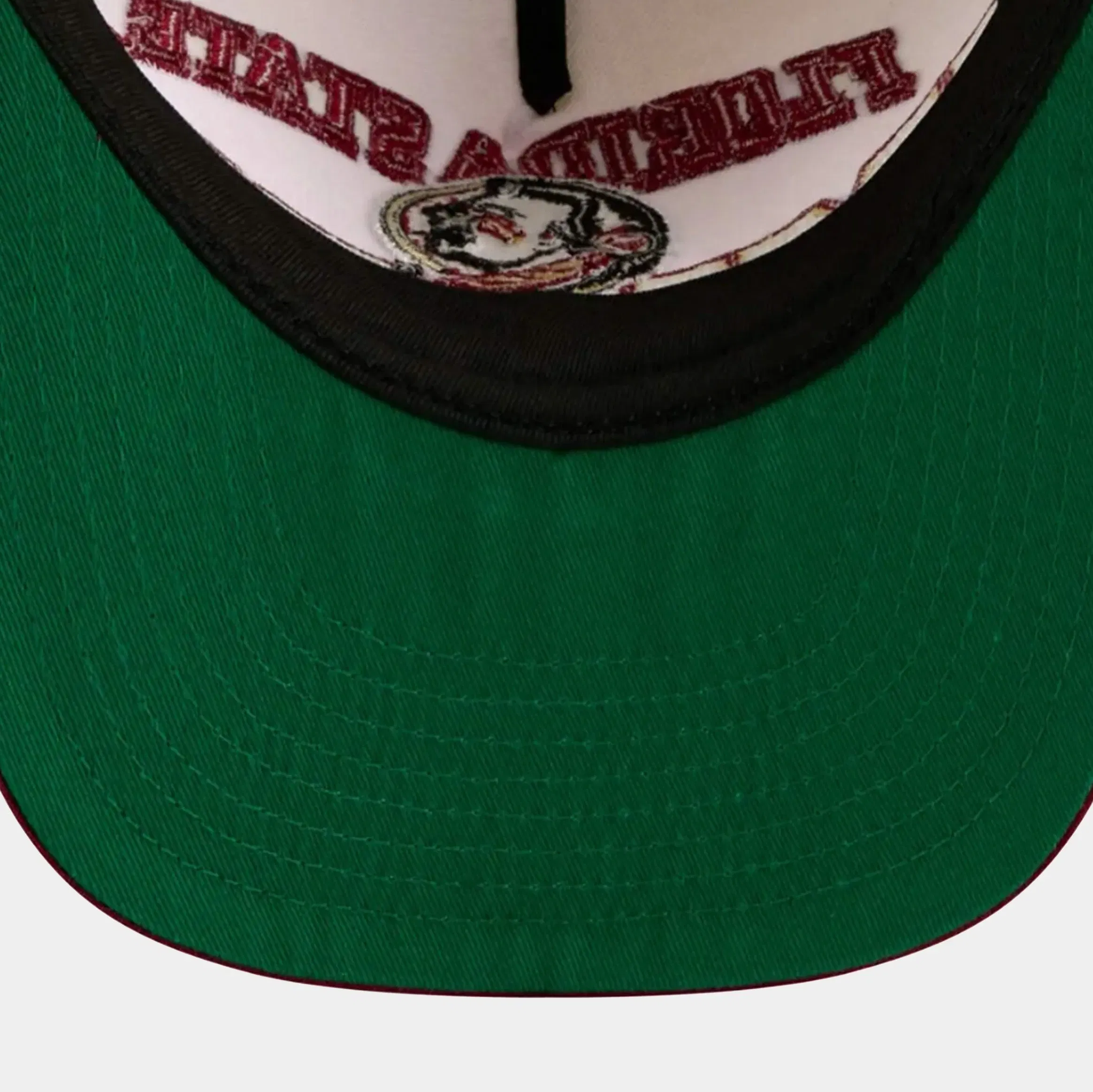 New Era Florida State Seminoles Arched 950AF Snapback Mens Hat (White/Red)
