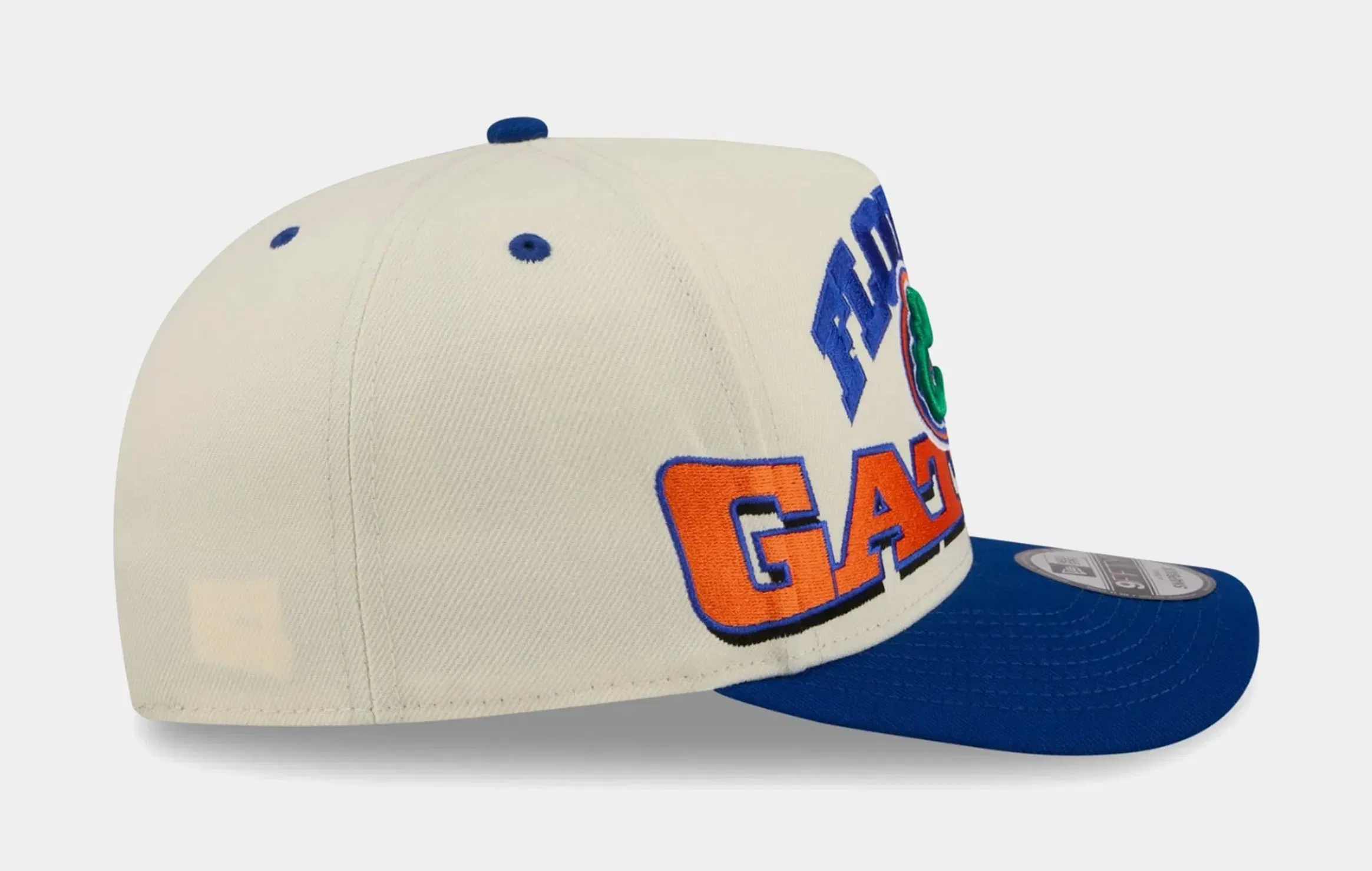 New Era Florida Gators Arched 950AF Snapback Mens Hat (Tan/Blue/Orange)