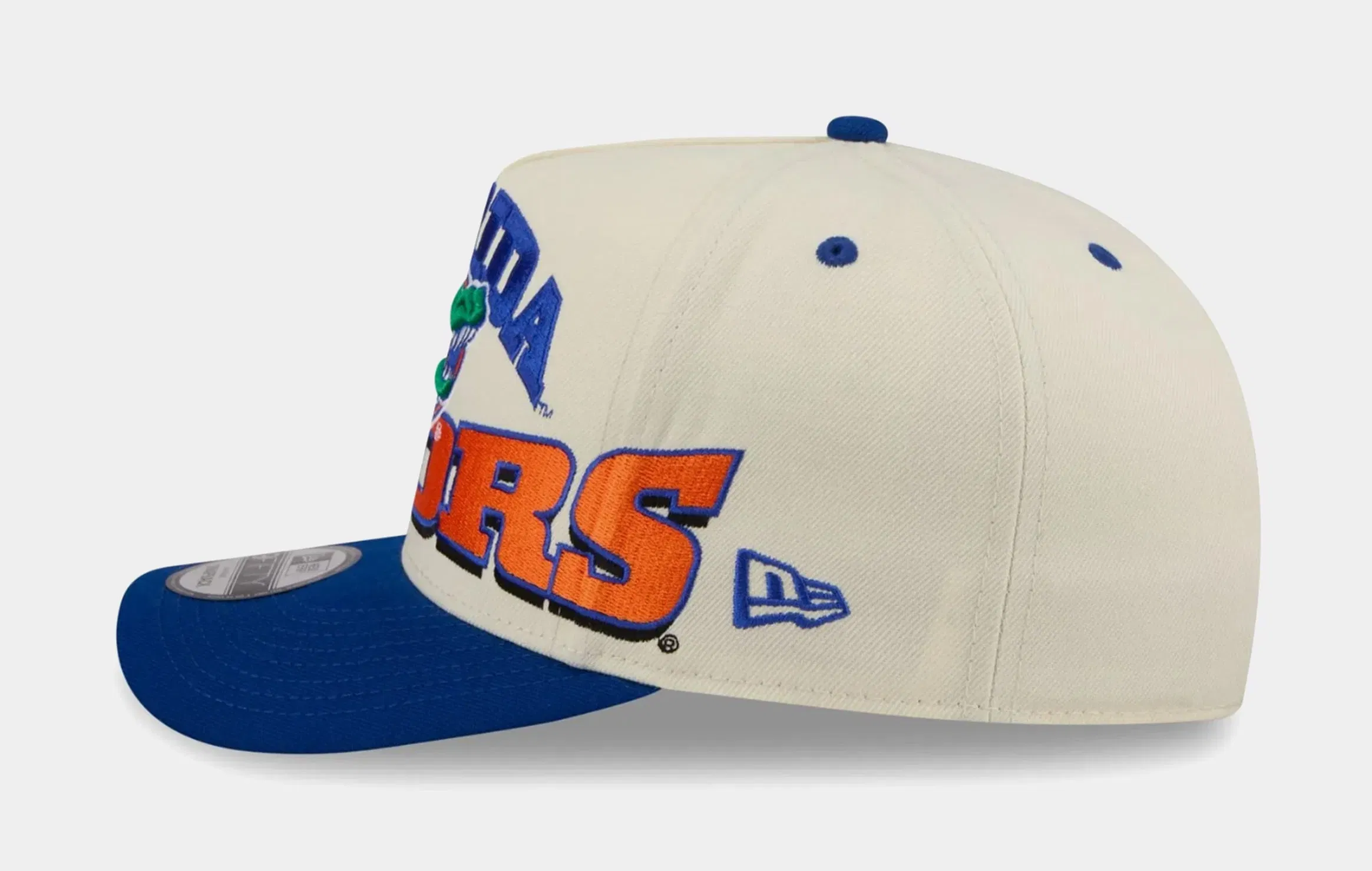 New Era Florida Gators Arched 950AF Snapback Mens Hat (Tan/Blue/Orange)