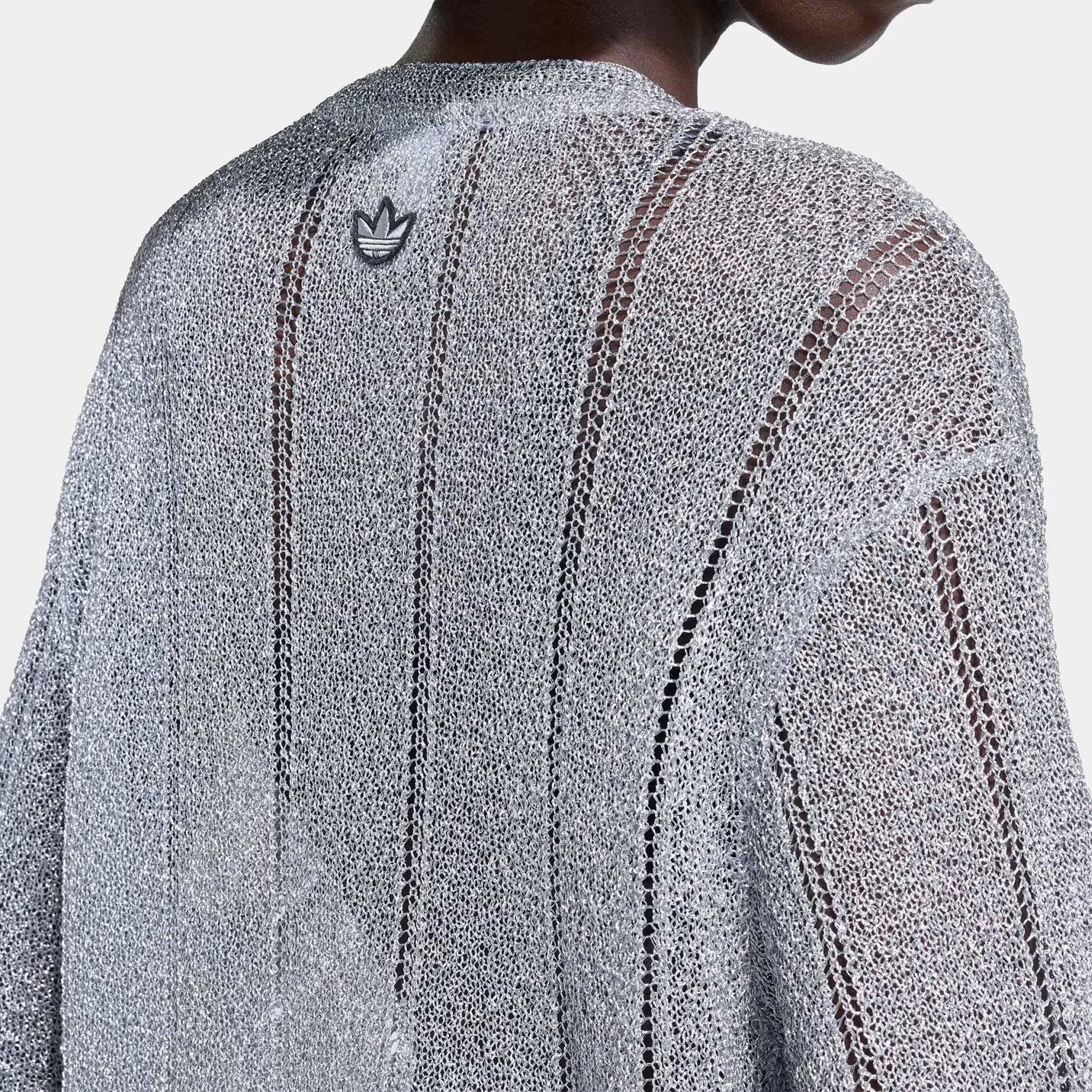 adidas Adilenium Season 5 Silver Knitted Womens Jersey (Antique Silver)